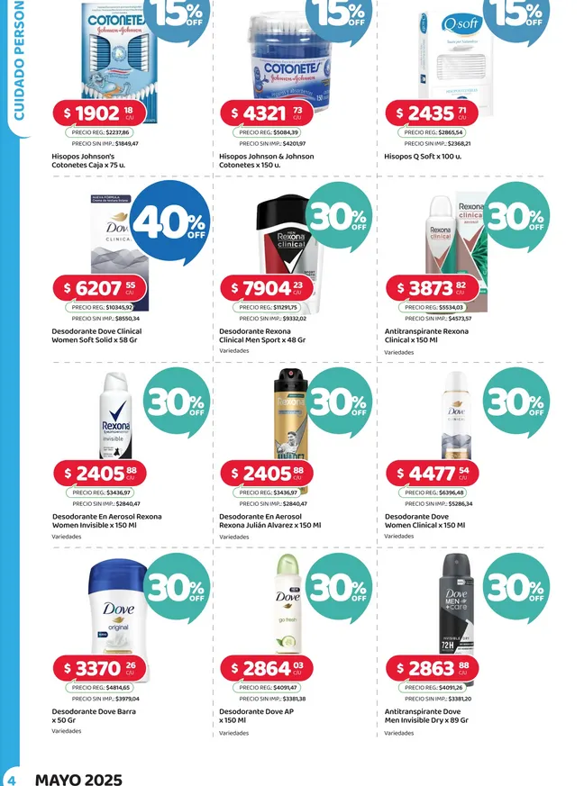 Ofertas de Ofertas Farmacia Del Puente 1 de mayo al 31 de mayo 2025 - Página 3 del catálogo