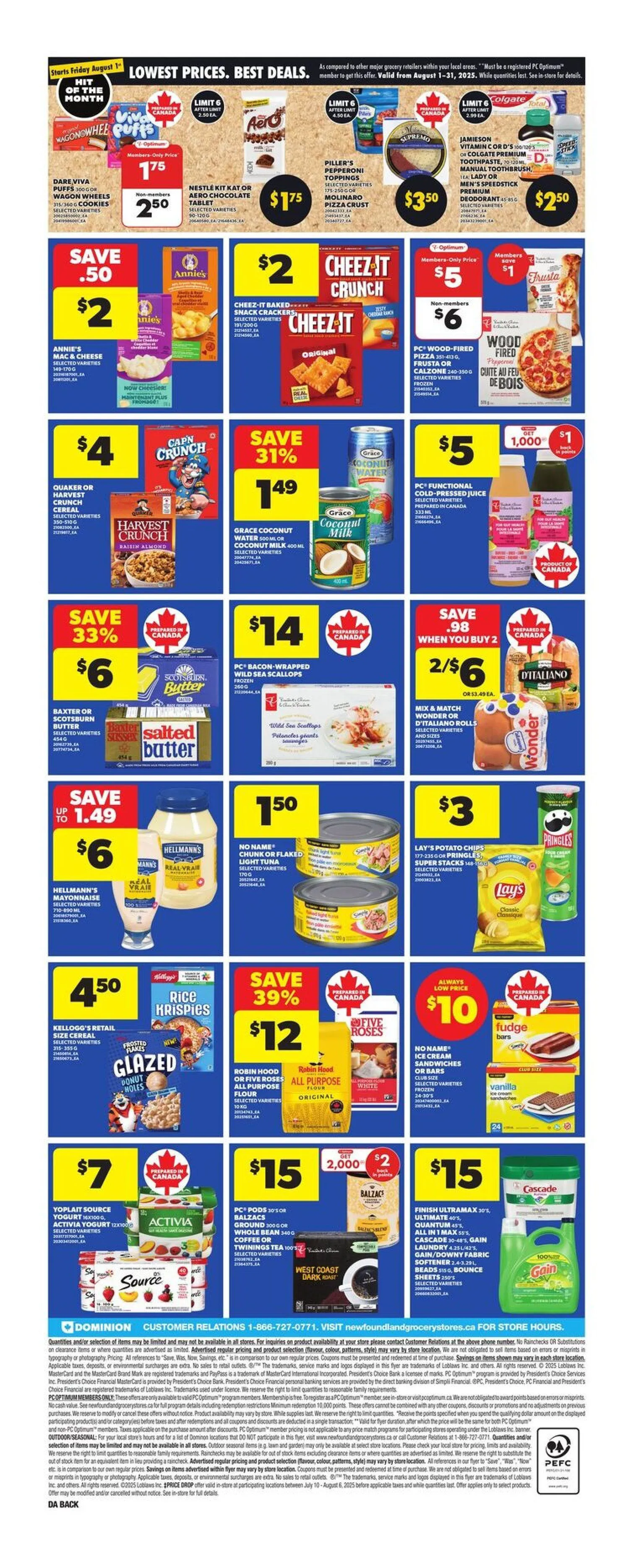Dominion Sales from July 31 to August 6 2025 - flyer page 4