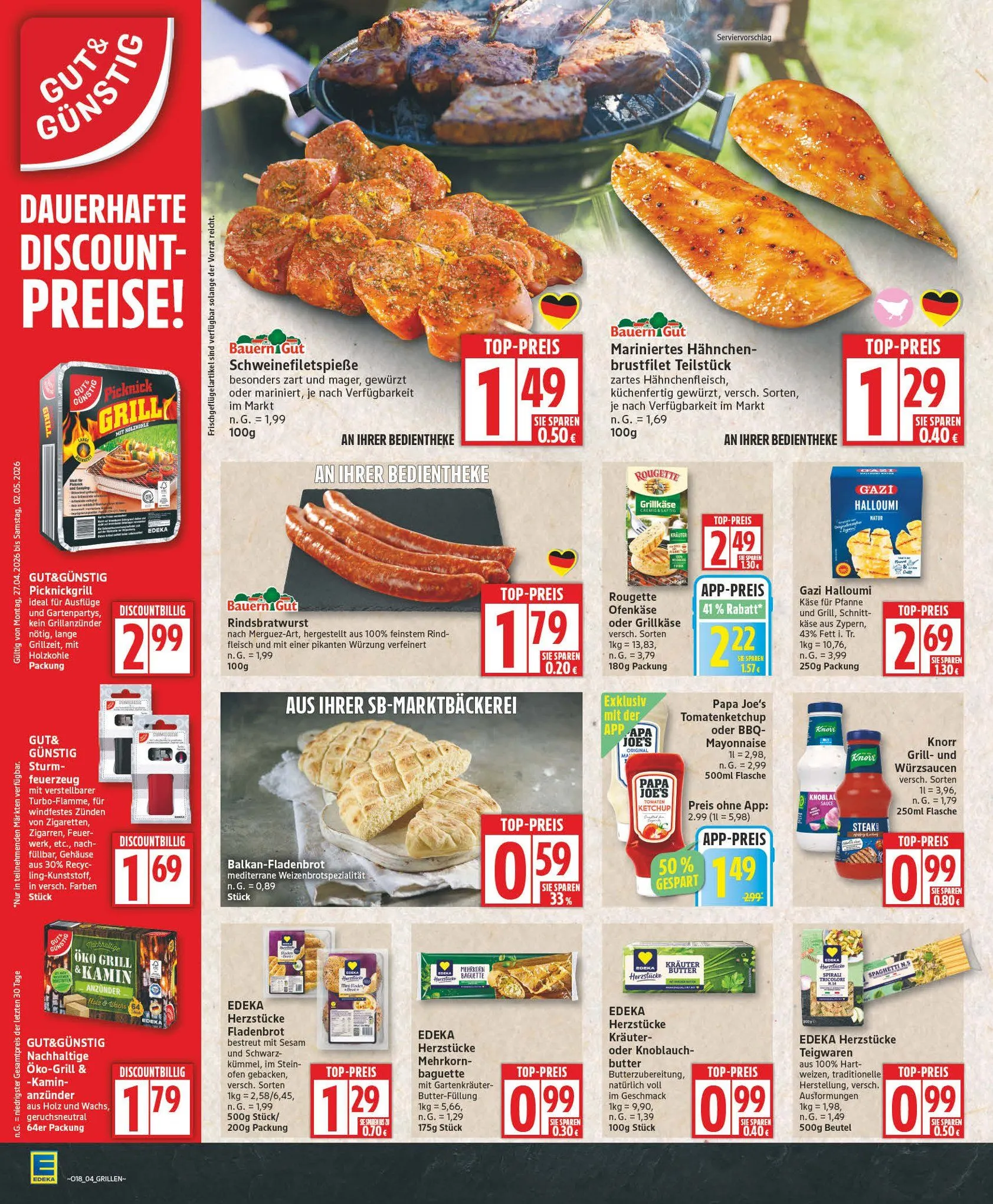  Edeka Prospekte  von 27. April bis 2. Mai 2026 - Prospekt seite 4