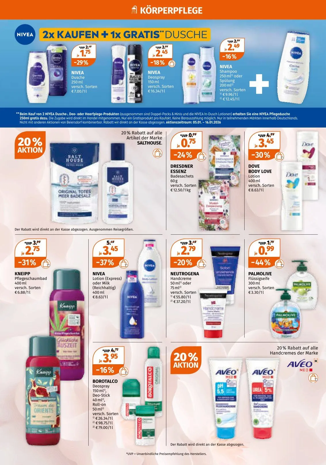 Müller Angebote von 5. Januar bis 10. Januar 2026 - Prospekt seite 4