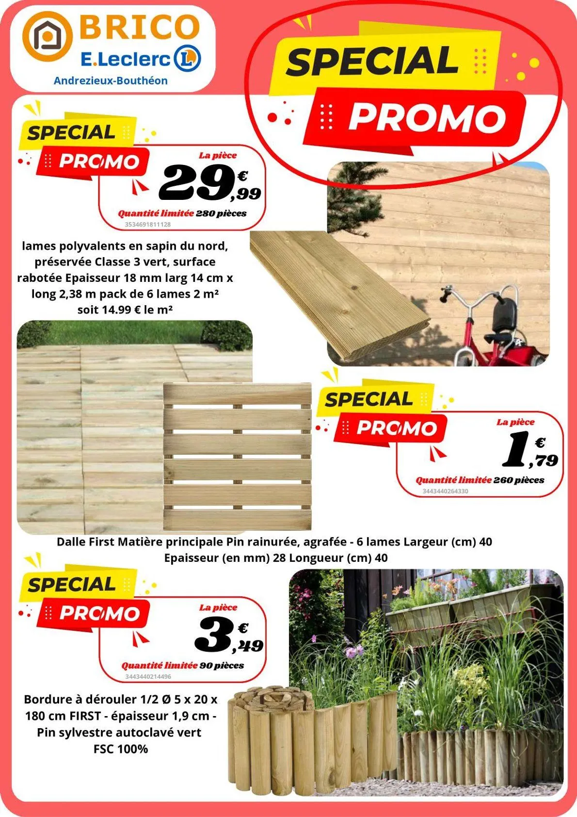 E.Leclerc Brico Catalogue du 22 juillet au 28 juillet 2026 - Catalogue page 4