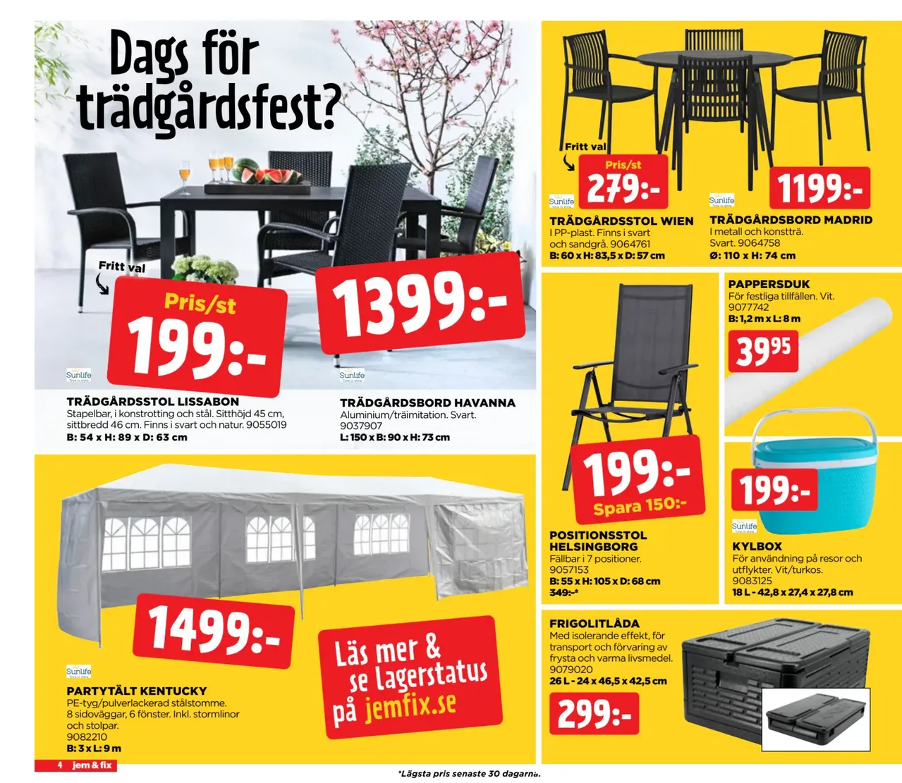 Senaste Jem och Fix erbjudanden från 18 maj till 31 maj 2026 - Reklamblad sidor 4