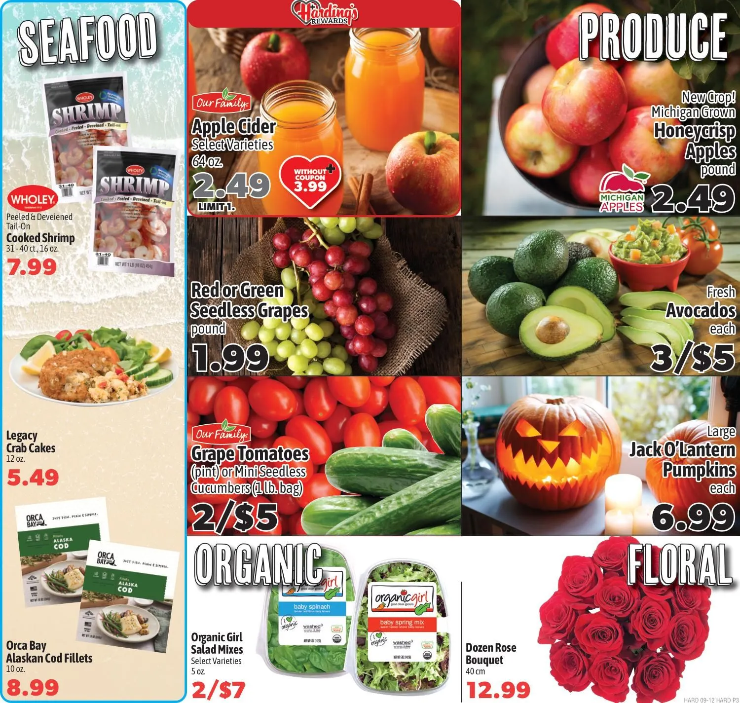 Weekly promotion Harding's Markets Sales spanning from September 12 to September 18 2025 - Page 3 for Catalogue 365