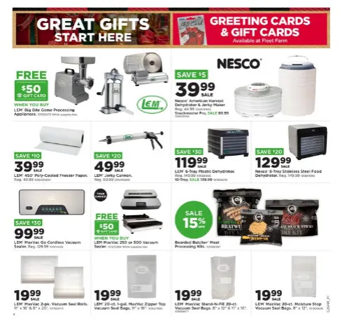 Weekly promotion Fleet Farm Sales spanning from December 4 to December 10 2025 - Page 4 for Catalogue 365