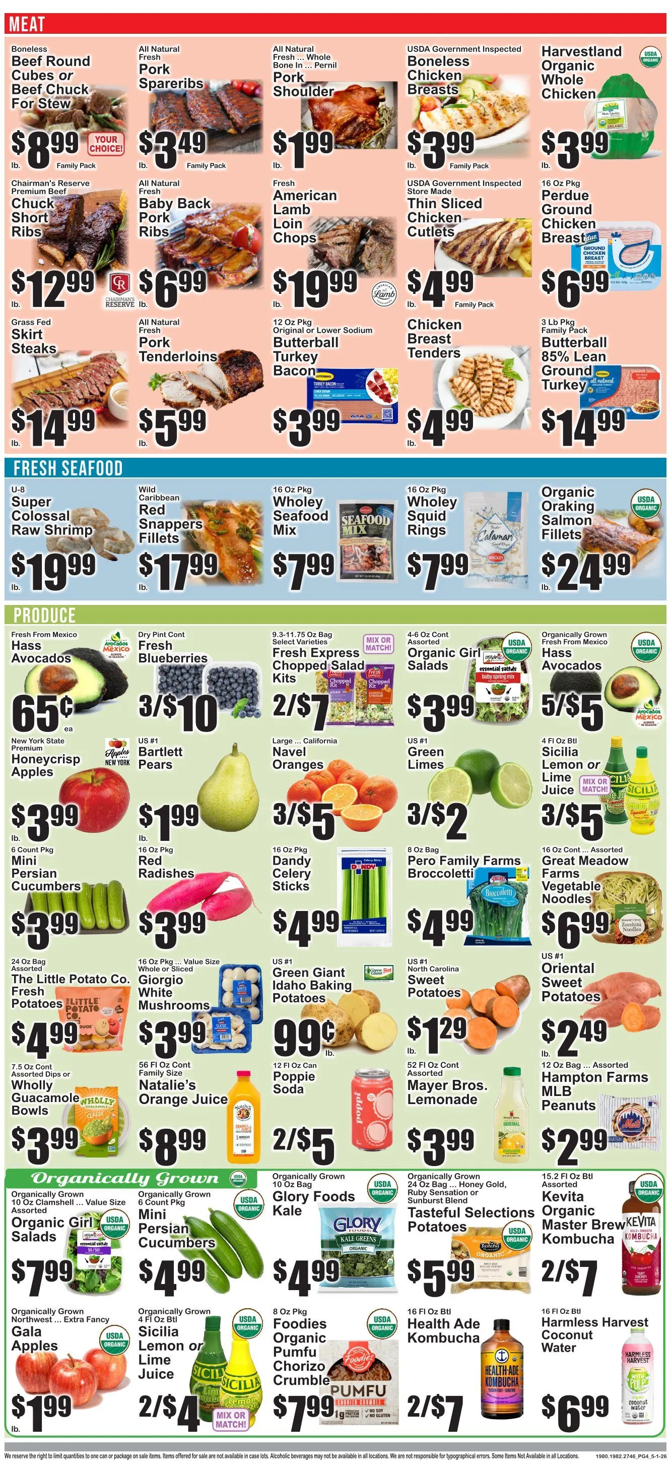 Weekly promotion The Food Emporium Sales spanning from May 1 to May 7 2026 - Page 4 for Catalogue 365