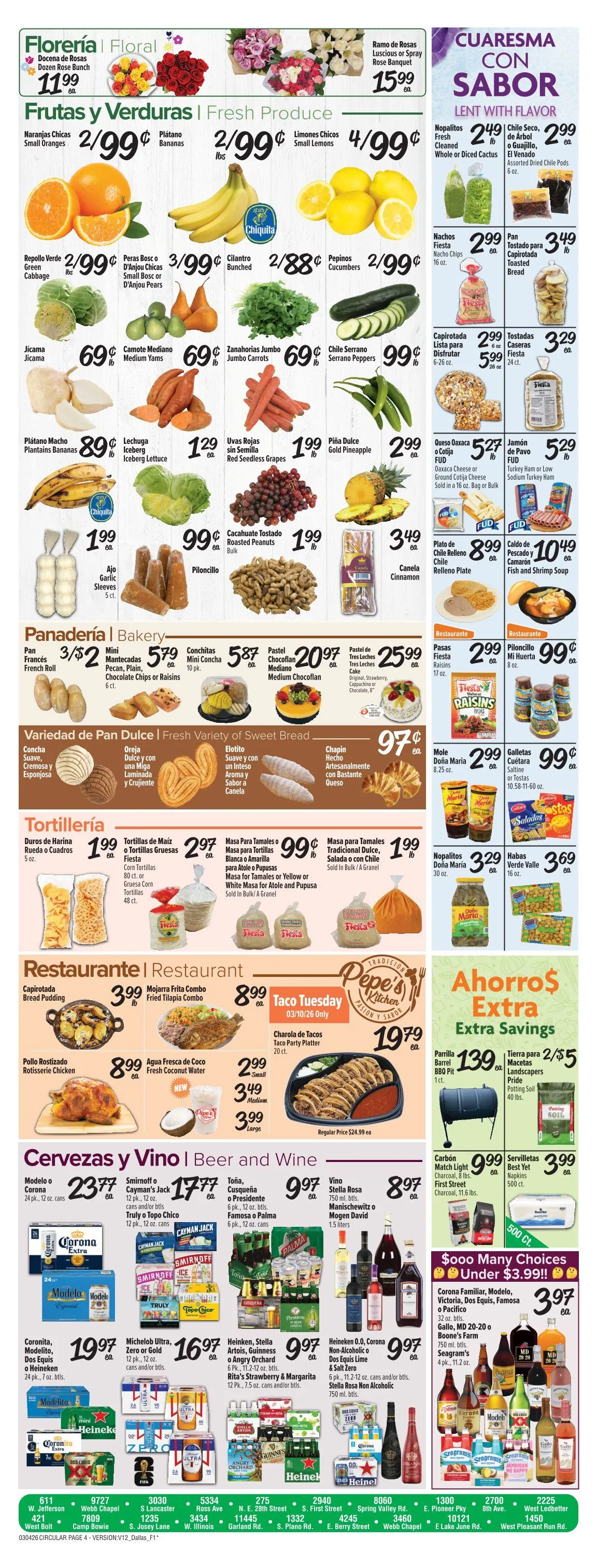 Weekly ad Fiesta Mart Sales from March 4 to March 10 2026 - Page 4