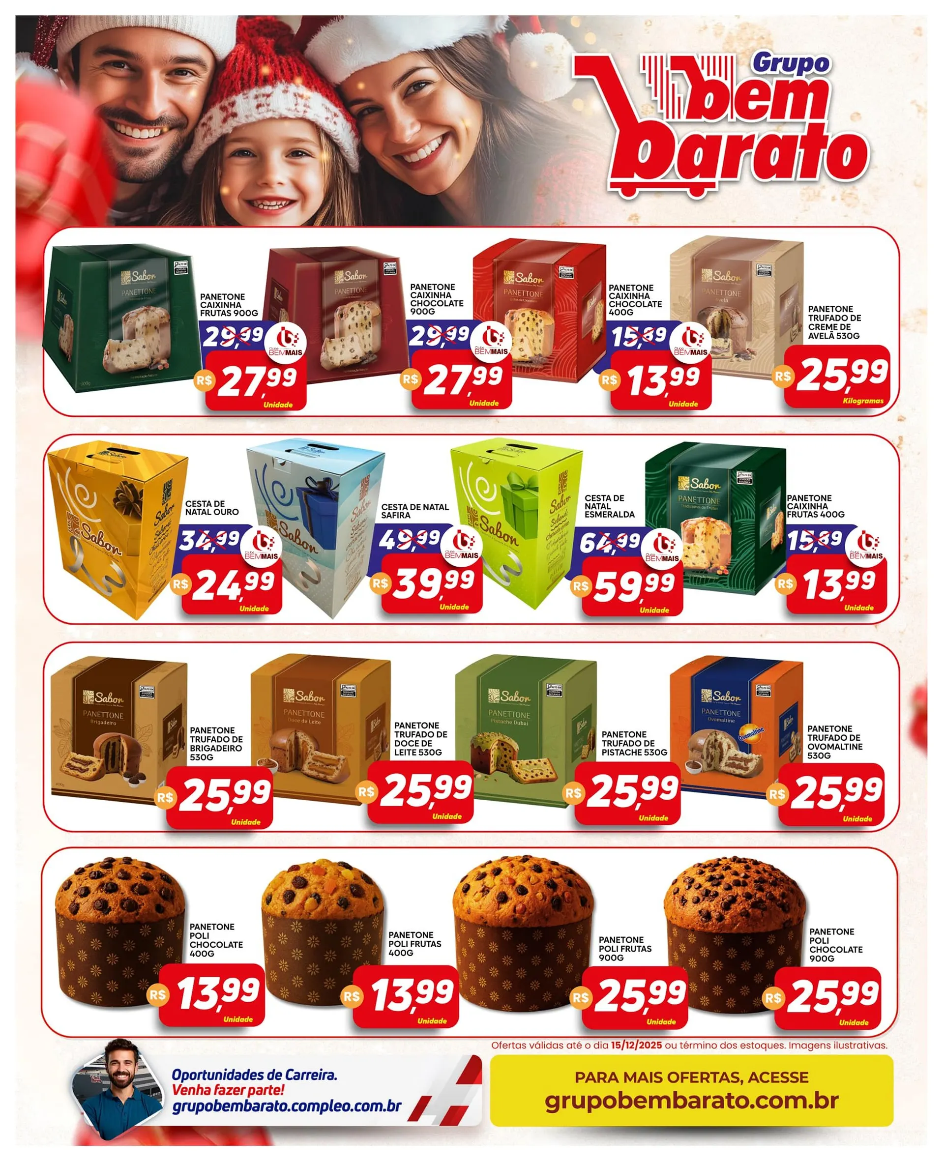 Encarte de Bem Barato Ofertas 1 de dezembro até 15 de dezembro 2025 - Pagina 4