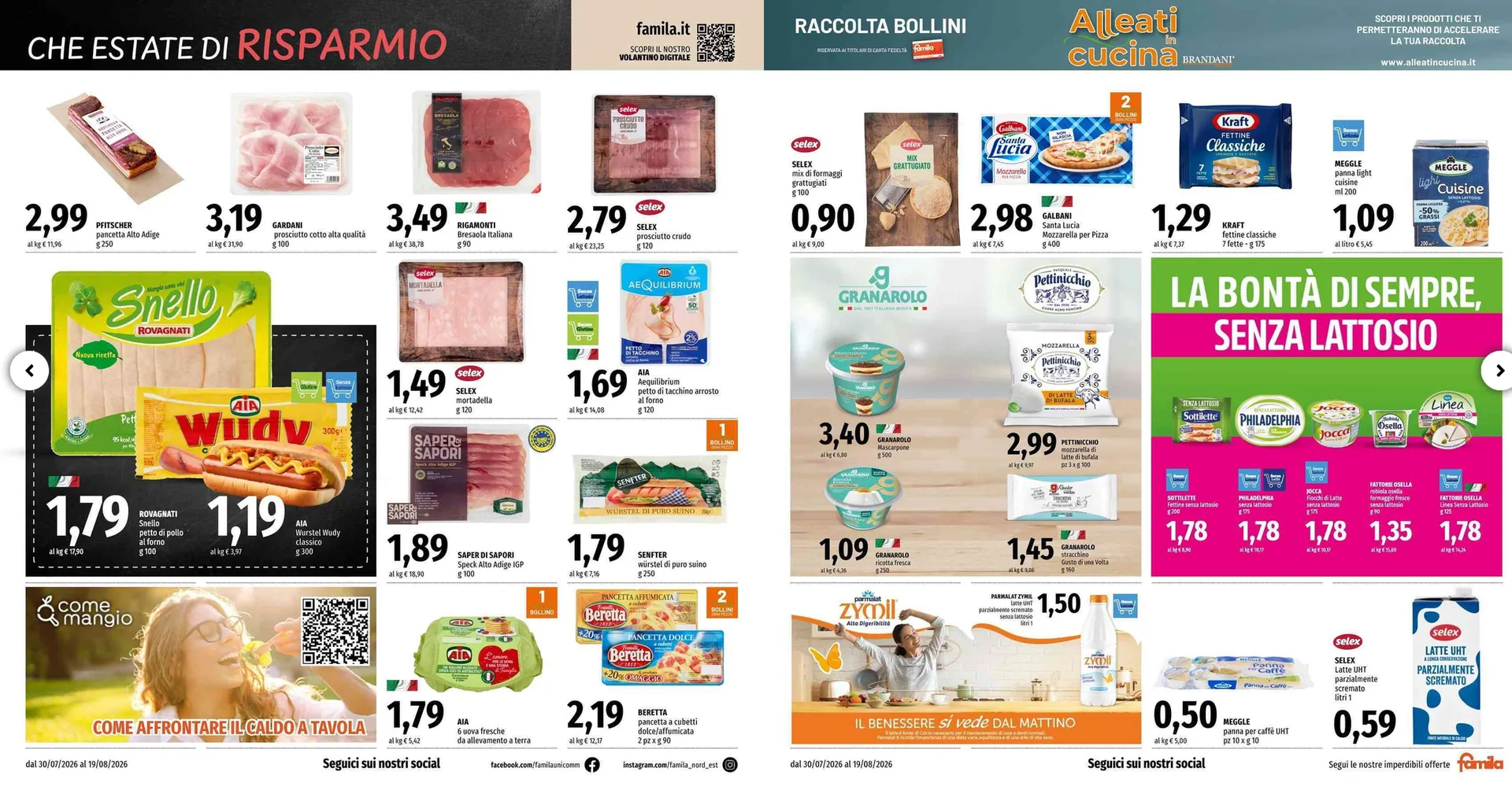 Volantini Famila Superstore da 30 luglio a 19 agosto di 2026 - Pagina del volantino 4