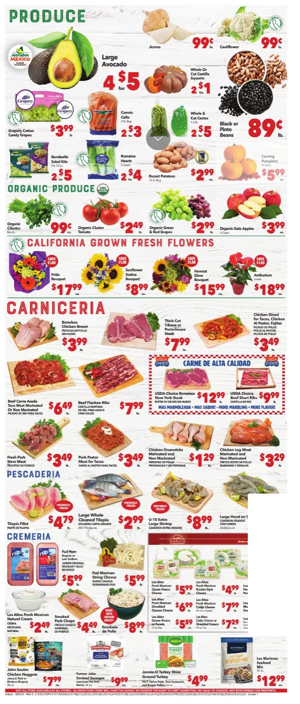 Weekly ad Vallarta Sales from October 1 to October 7 2025 - Page 4