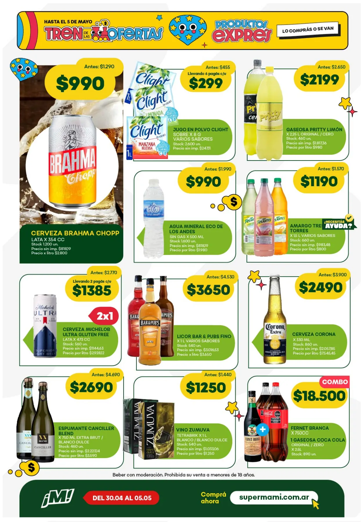 Ofertas de  Ofertas Super Mami  30 de abril al 5 de mayo 2026 - Página 4 del catálogo