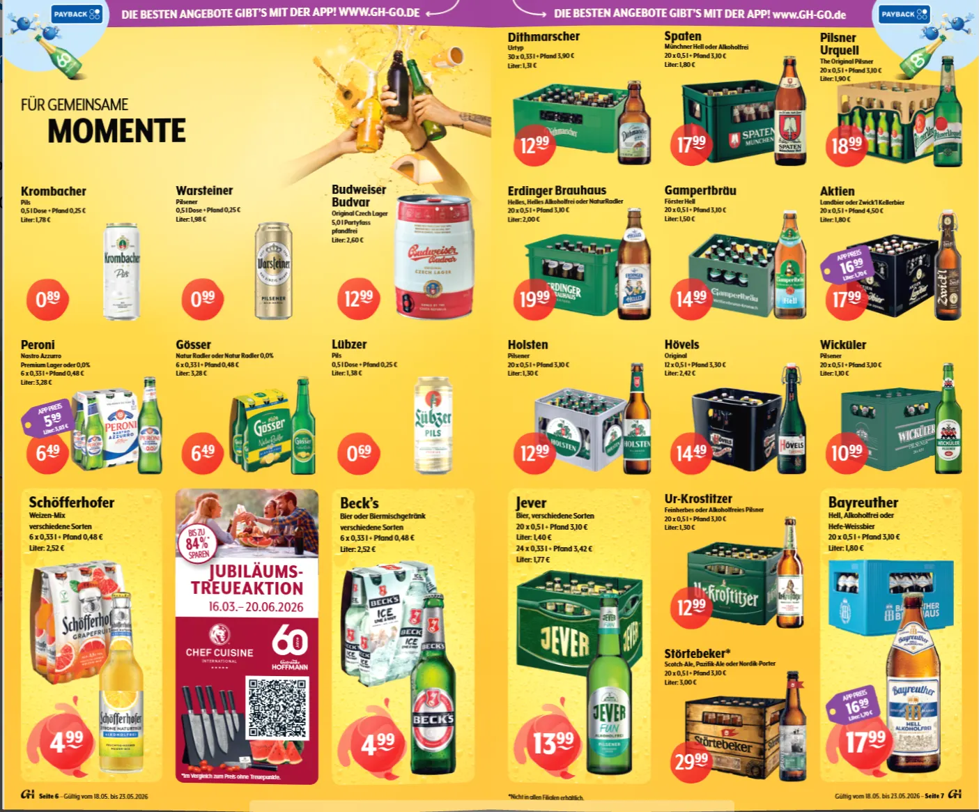 Getränke Huster Sales von 18. Mai bis 25. Mai 2026 - Prospekt seite 4