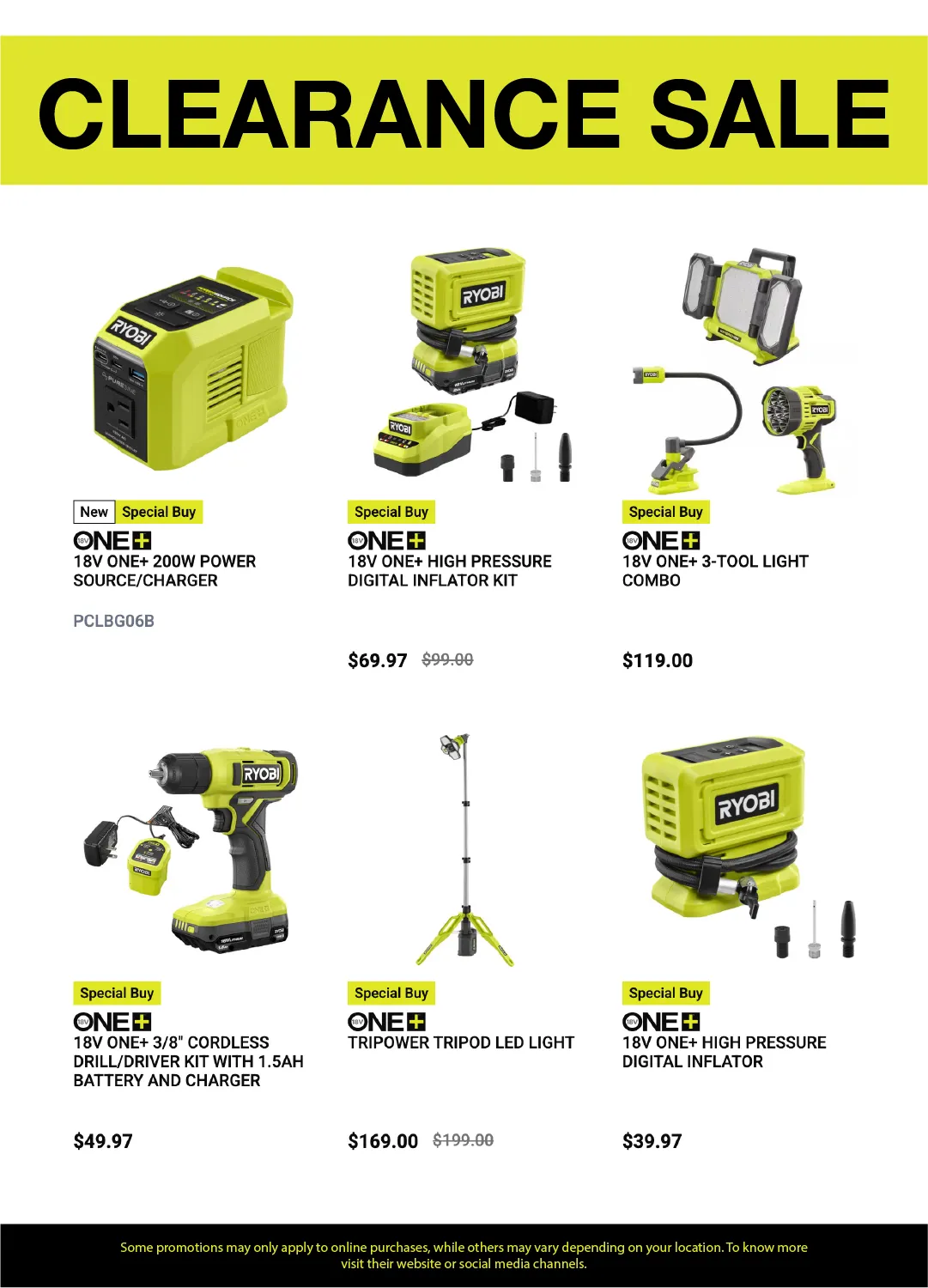 Weekly ad  Ryobi Sales from April 21 to May 10 2026 - Page 3