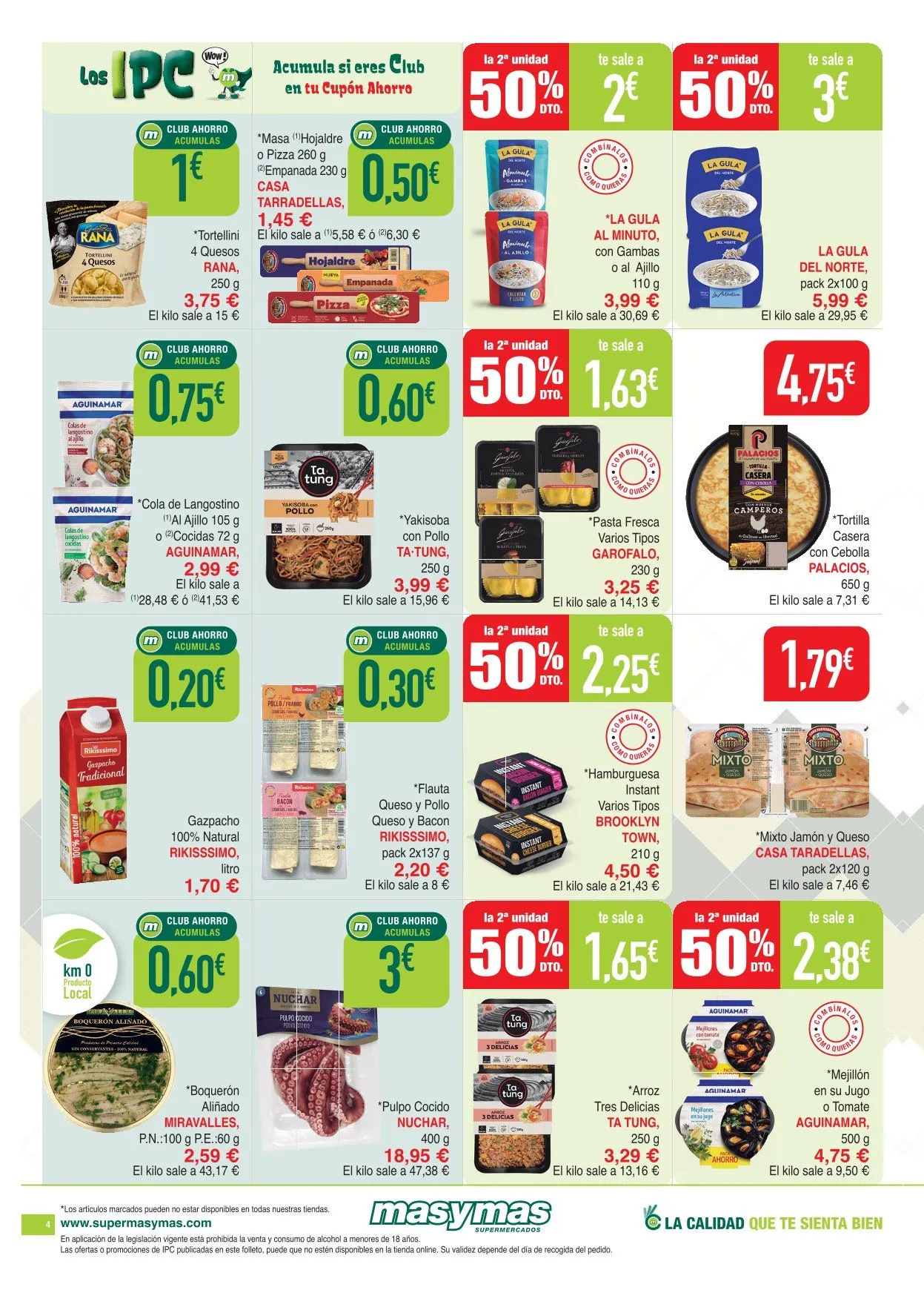 Catálogo de Supermercados masymas Ofertas 28 de mayo al 24 de junio 2026 - Página 4