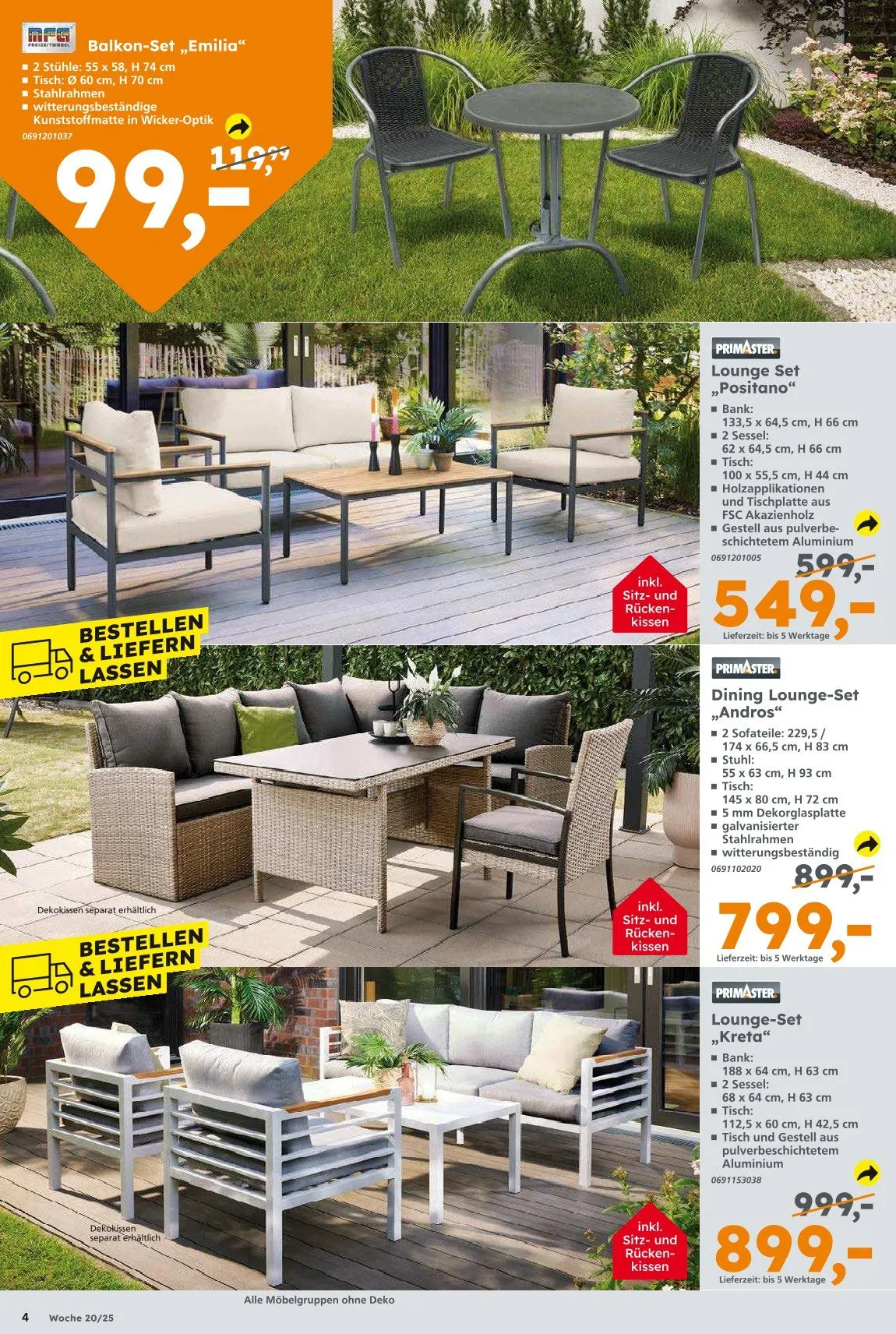 Globus Baumarkt Prospekt von 11. Mai bis 17. Mai 2025 - Prospekt seite 4