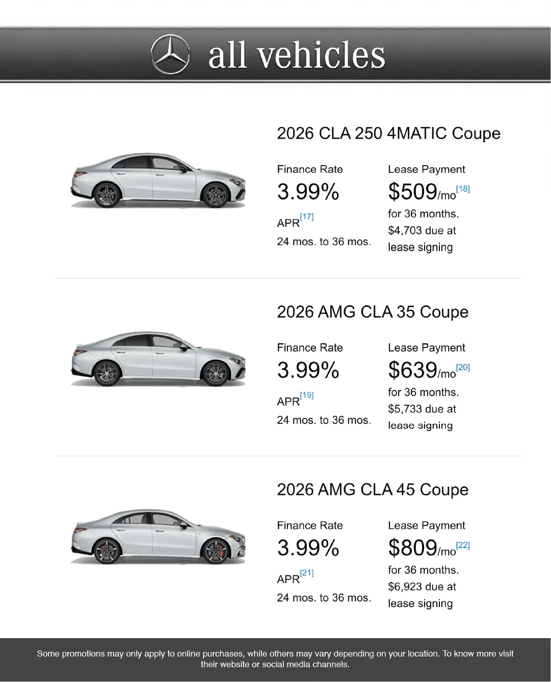 Weekly promotion Mercedes-Benz Sales spanning from November 13 to December 1 2025 - Page 3 for Catalogue 365