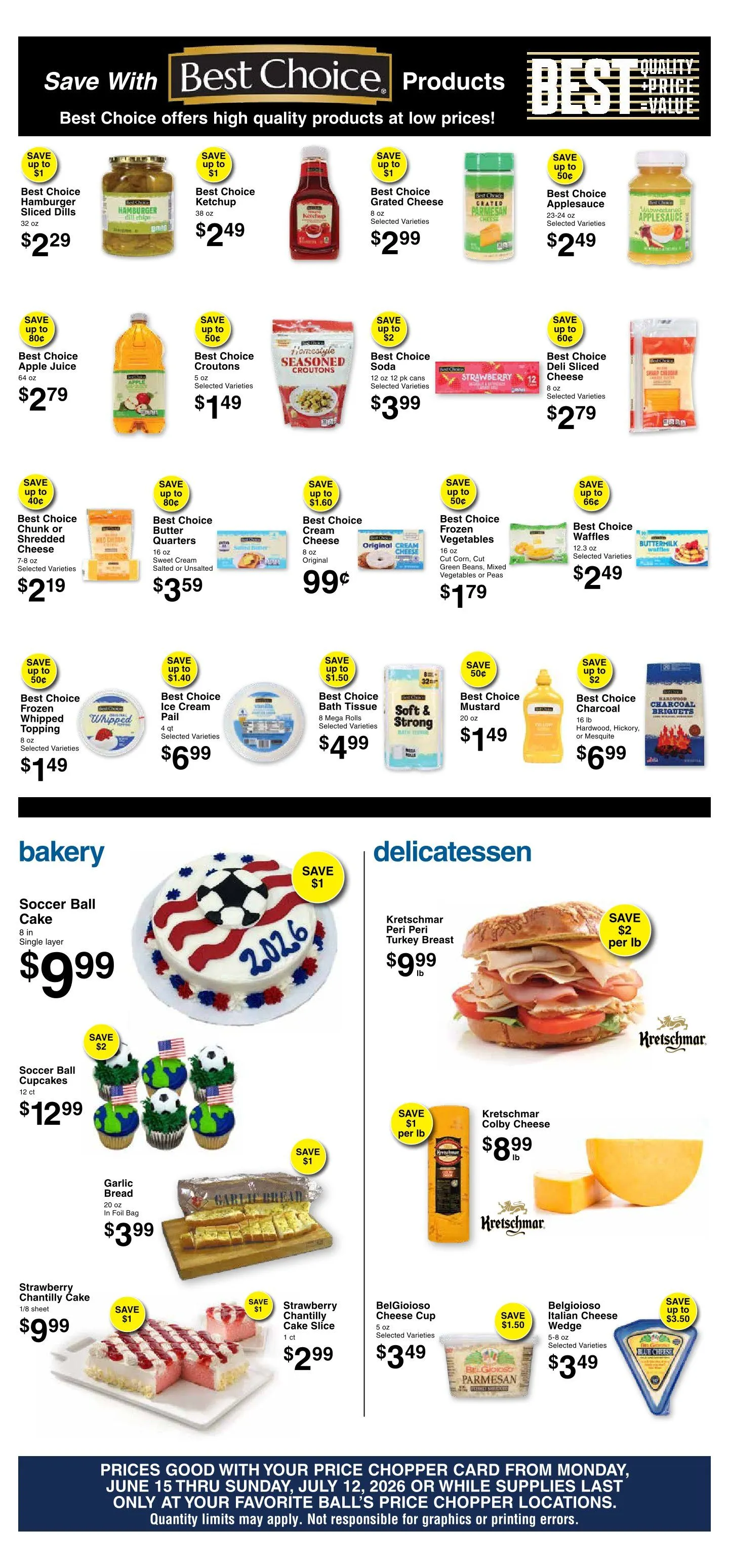 Weekly ad Price Chopper Sales from June 15 to July 12 2026 - Page 4
