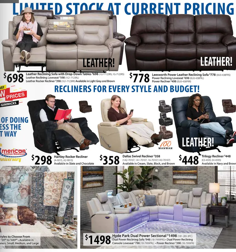 Weekly ad American Furniture Warehouse Sale from May 4 to June 1 2025 - Page 3