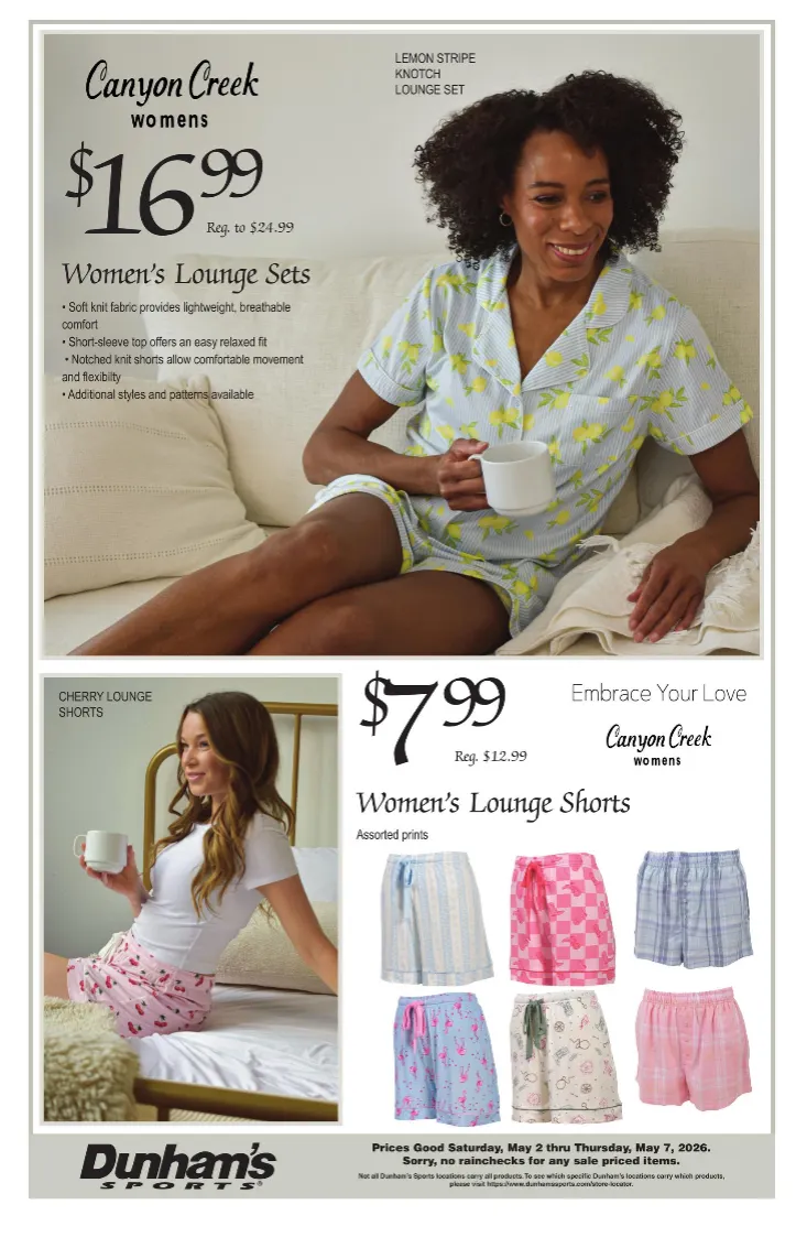 Weekly promotion Dunham's Sports spanning from May 2 to May 7 2026 - Page 4 for Catalogue 365