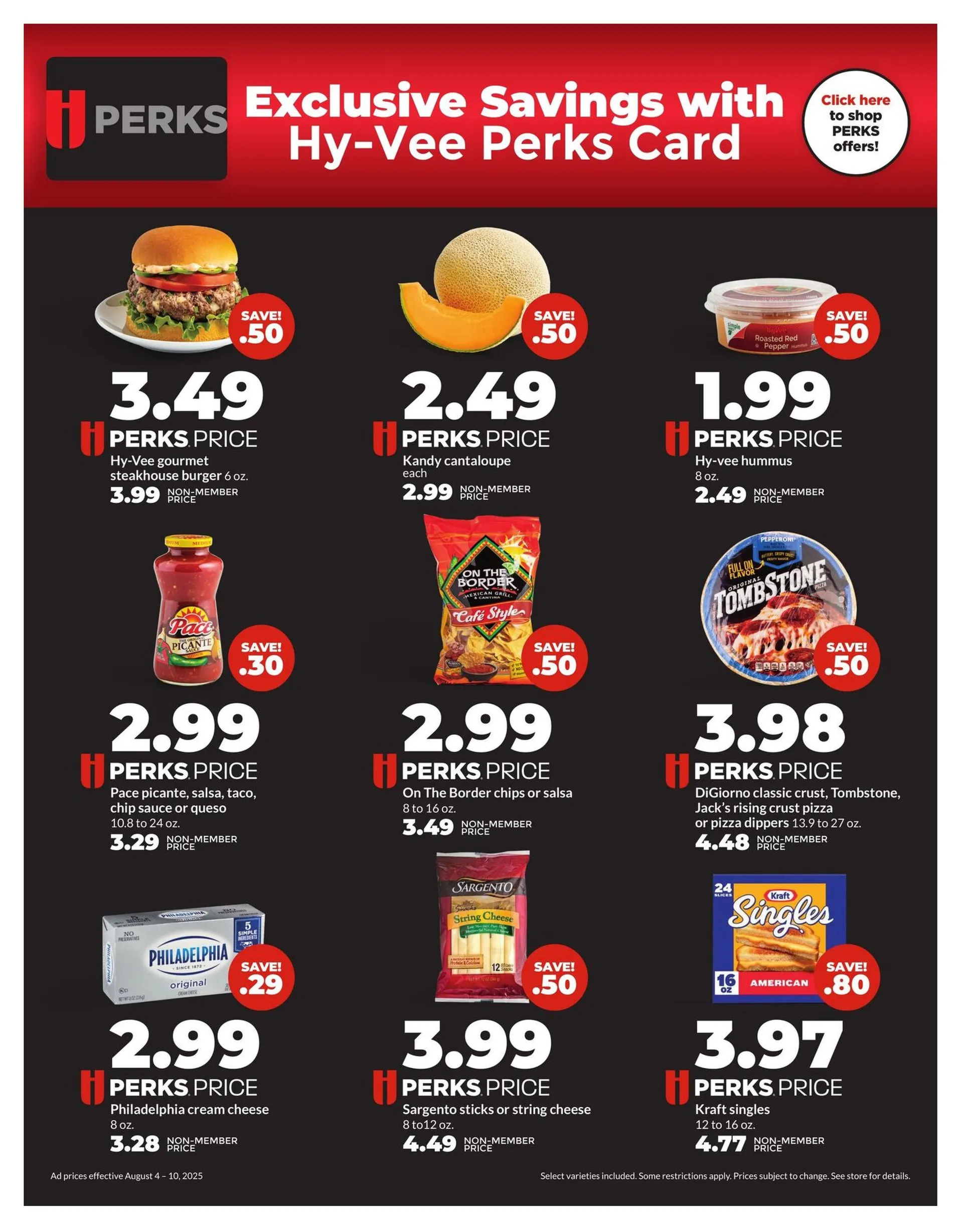 Weekly ad HyVee Sales from August 4 to August 11 2025 - Page 4
