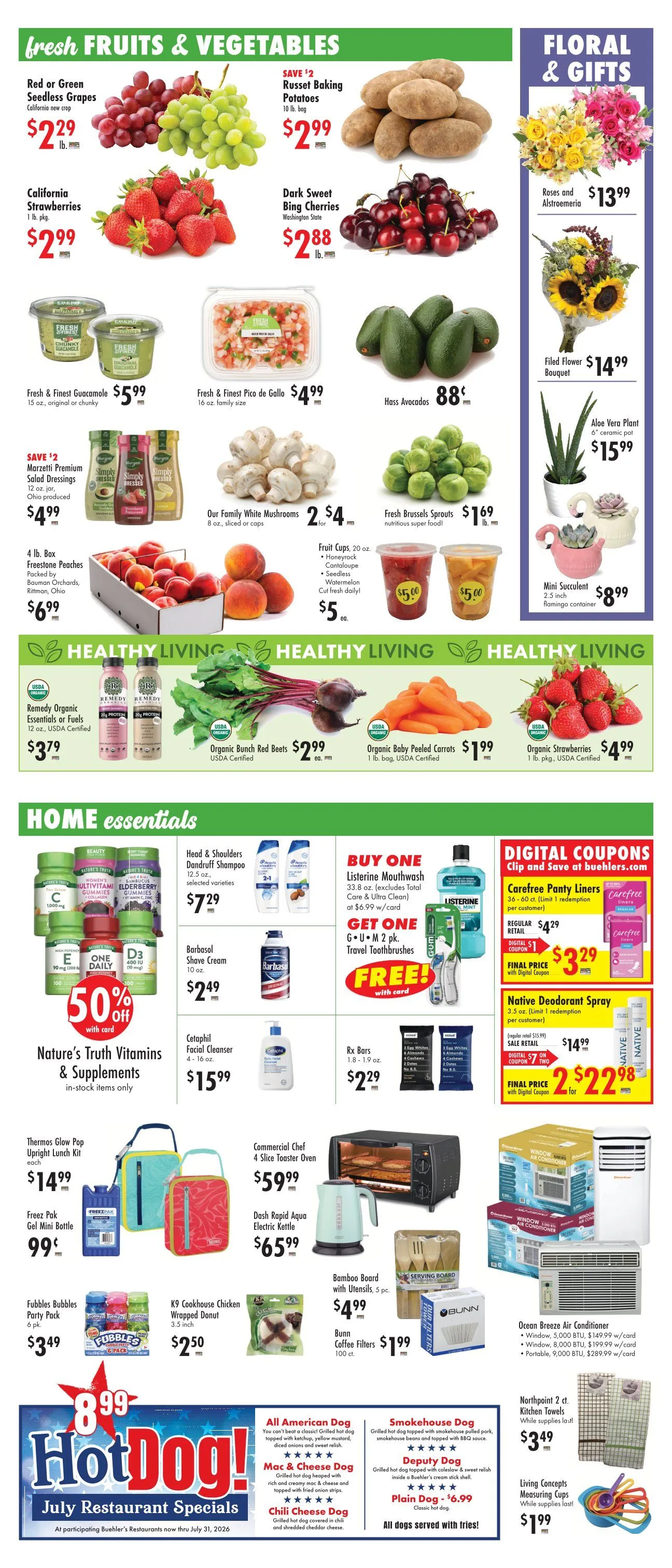 Weekly ad Buehler's Fresh Foods Sales from July 22 to July 28 2026 - Page 4