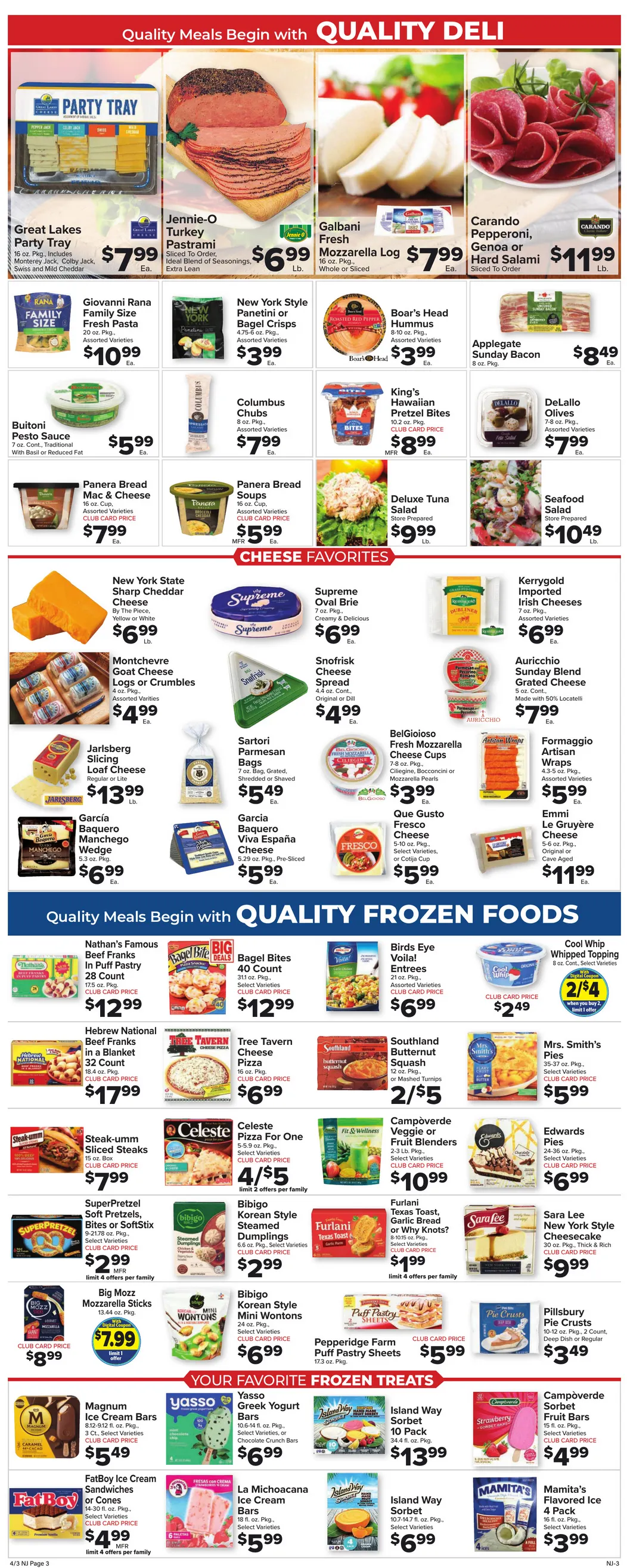 Weekly promotion Foodtown Sales spanning from April 3 to April 9 2026 - Page 4 for Catalogue 365