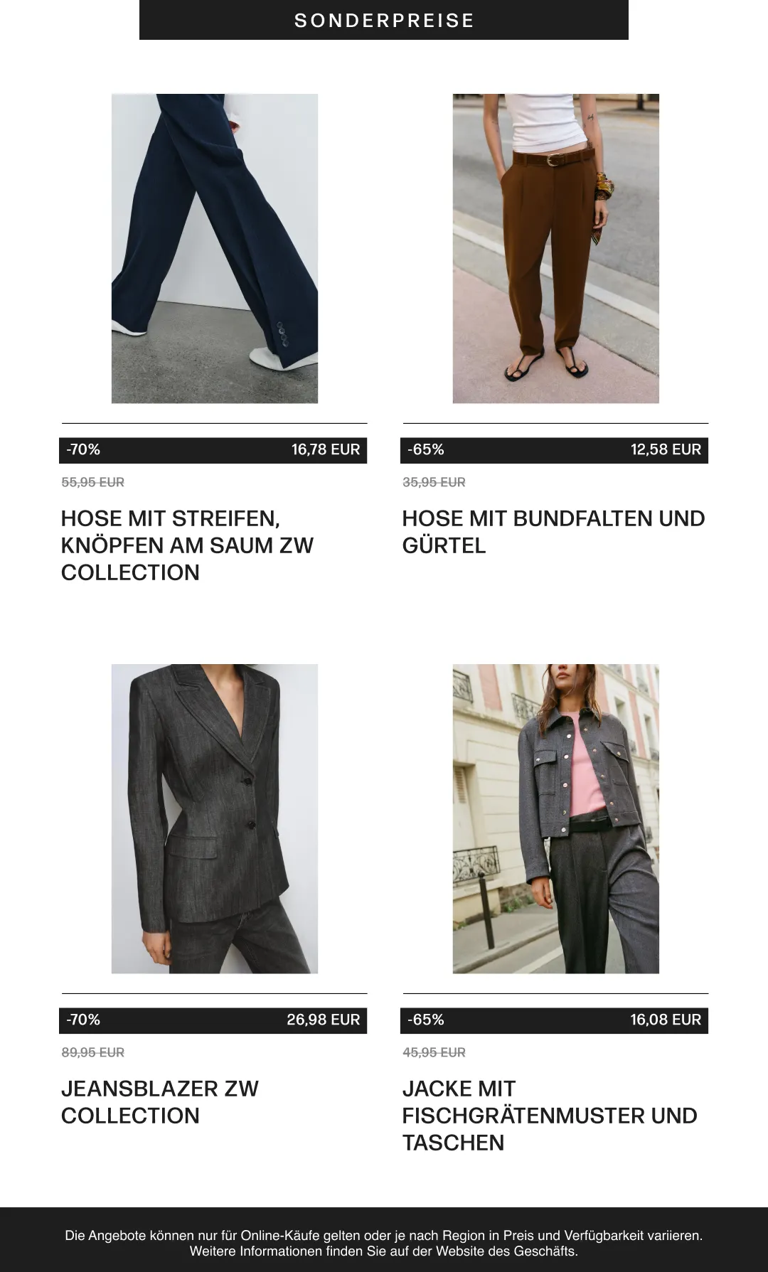 Zara von 16. Juli bis 30. Juli 2026 - Flugblätt seite 4