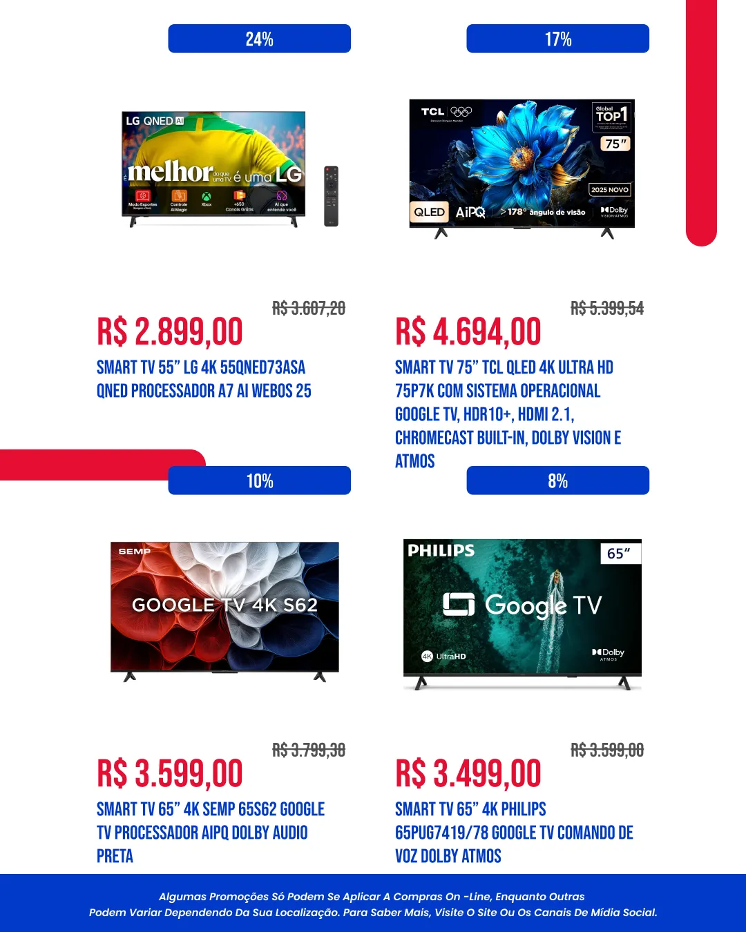 Encarte de Casas Bahia Ofertas 20 de maio até 8 de junho 2026 - Pagina 4