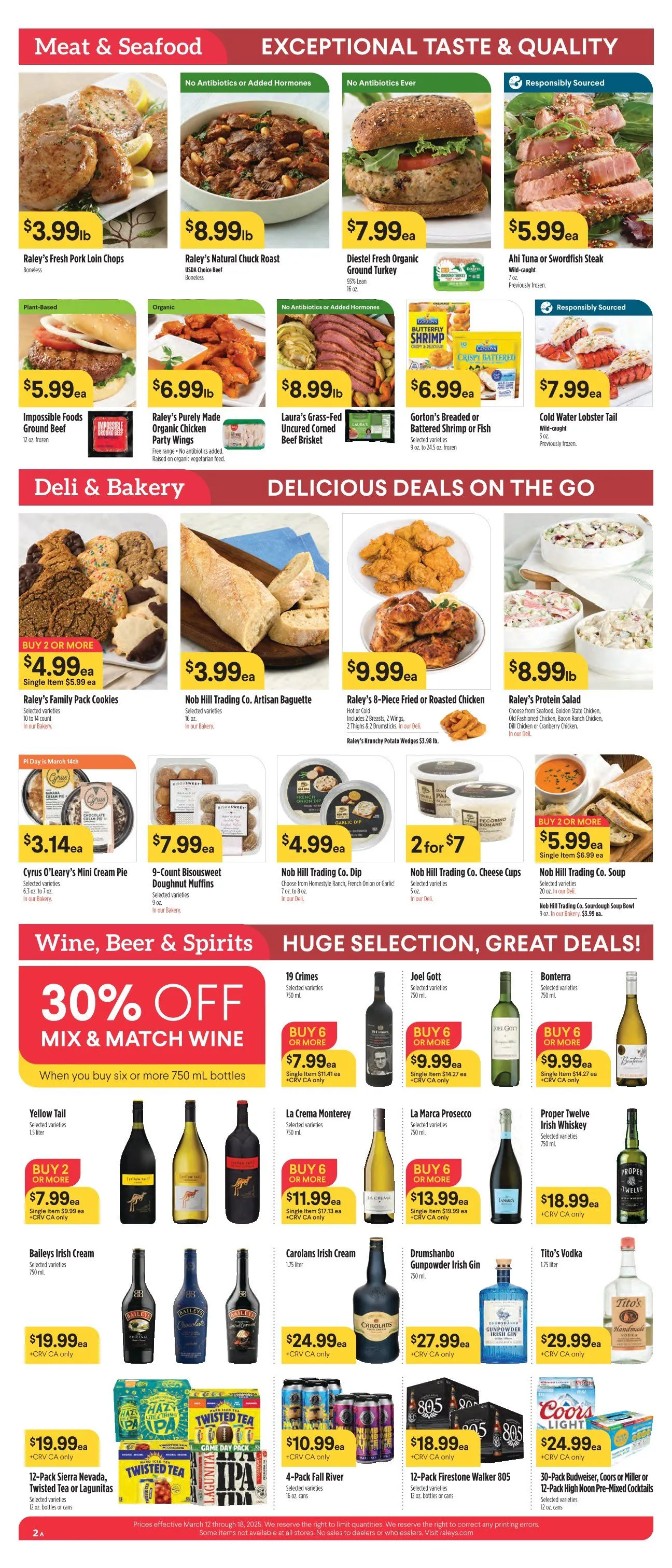 Weekly ad Raley's Deals from March 12 to March 17 2025 - Page 4