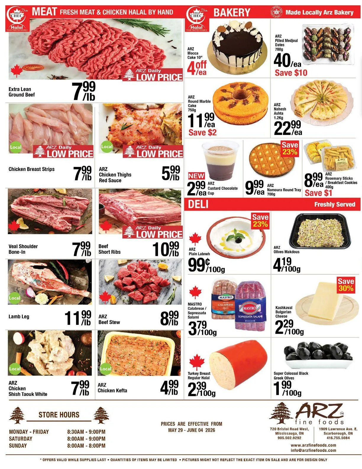 Arz Fine Foods Sales from May 29 to June 4 2026 - flyer page 4