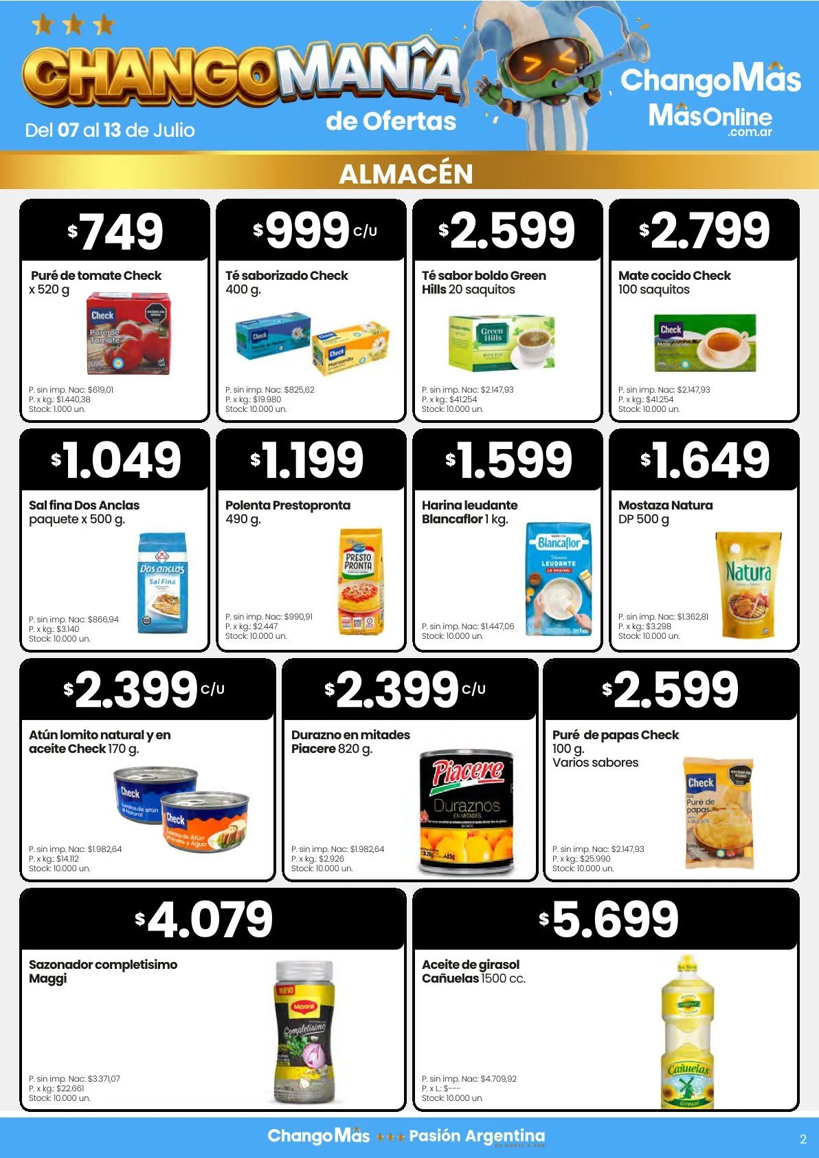 Ofertas de Changomas Ofertas 7 de julio al 13 de julio 2026 - Página 4 del catálogo