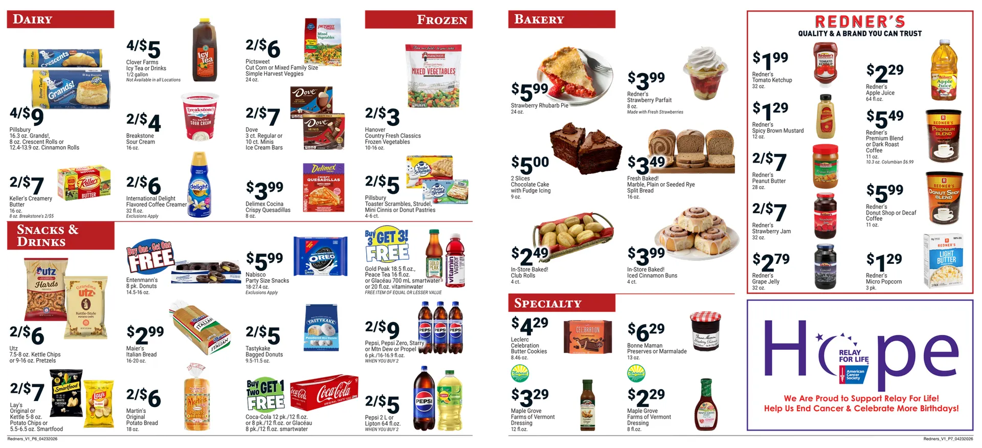 Weekly ad Redner's Market  Sales from April 23 to April 29 2026 - Page 4