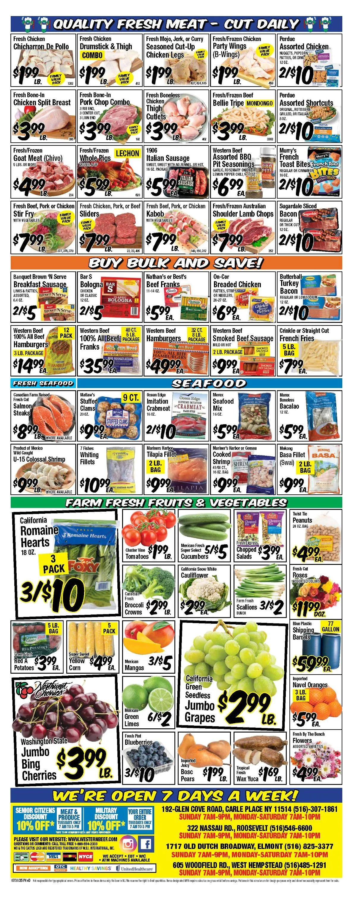 Weekly ad Western Beef Sales from July 31 to August 6 2025 - Page 4