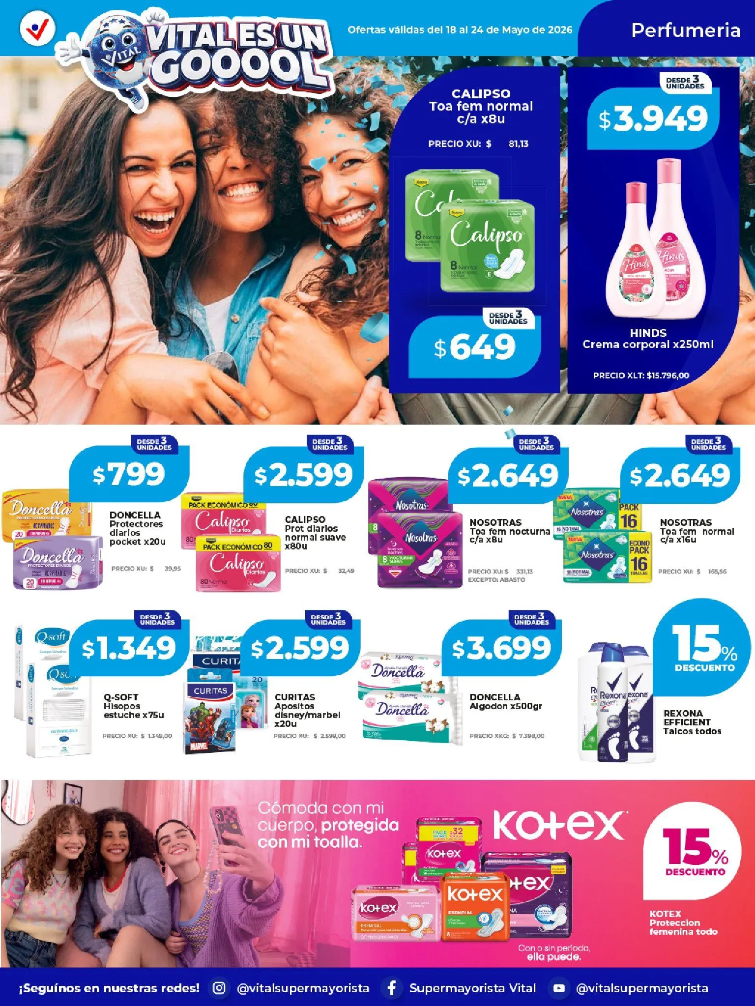 Ofertas de Vital Ofertas 18 de mayo al 24 de mayo 2026 - Página 4 del catálogo