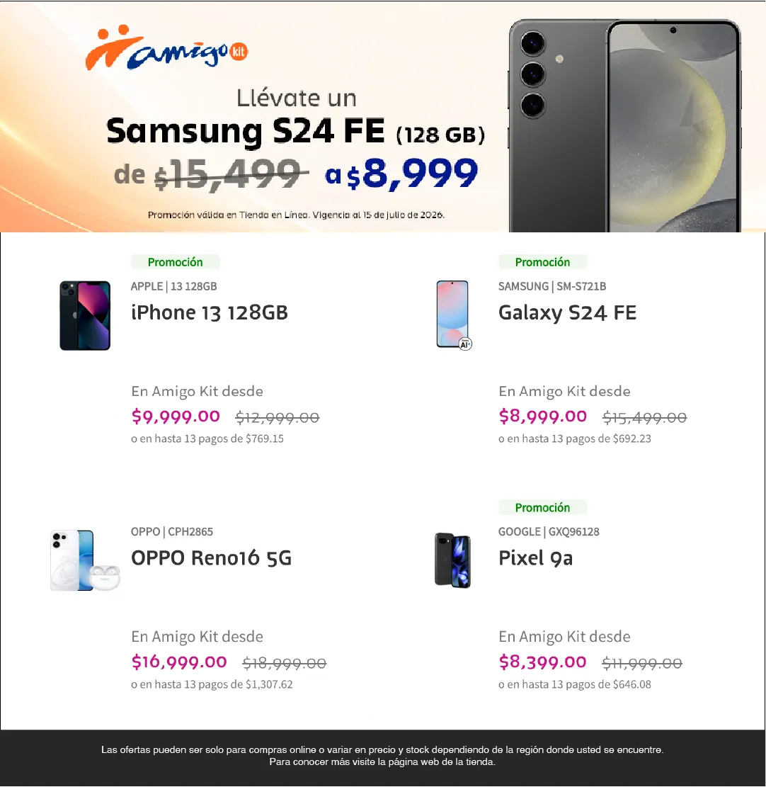 Catálogo de Telcel Ofertas 16 de julio al 3 de agosto 2026 - Pagina 3