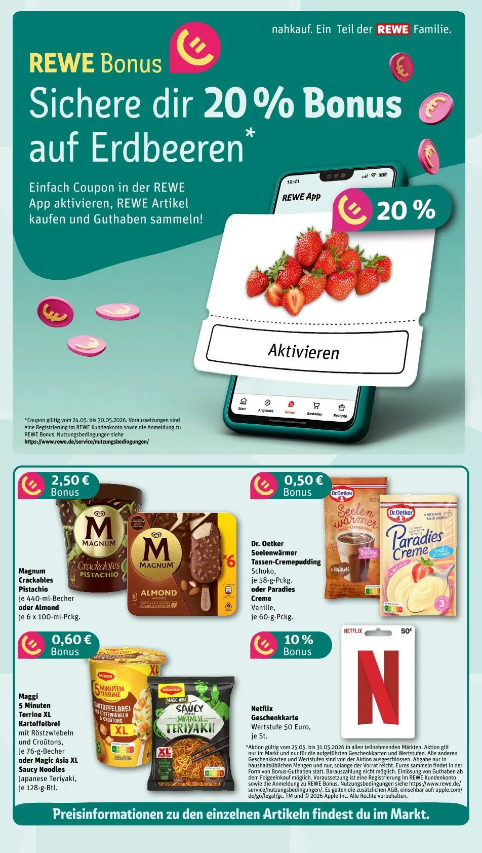 REWE Angebote von 26. Mai bis 30. Mai 2026 - Prospekt seite 4