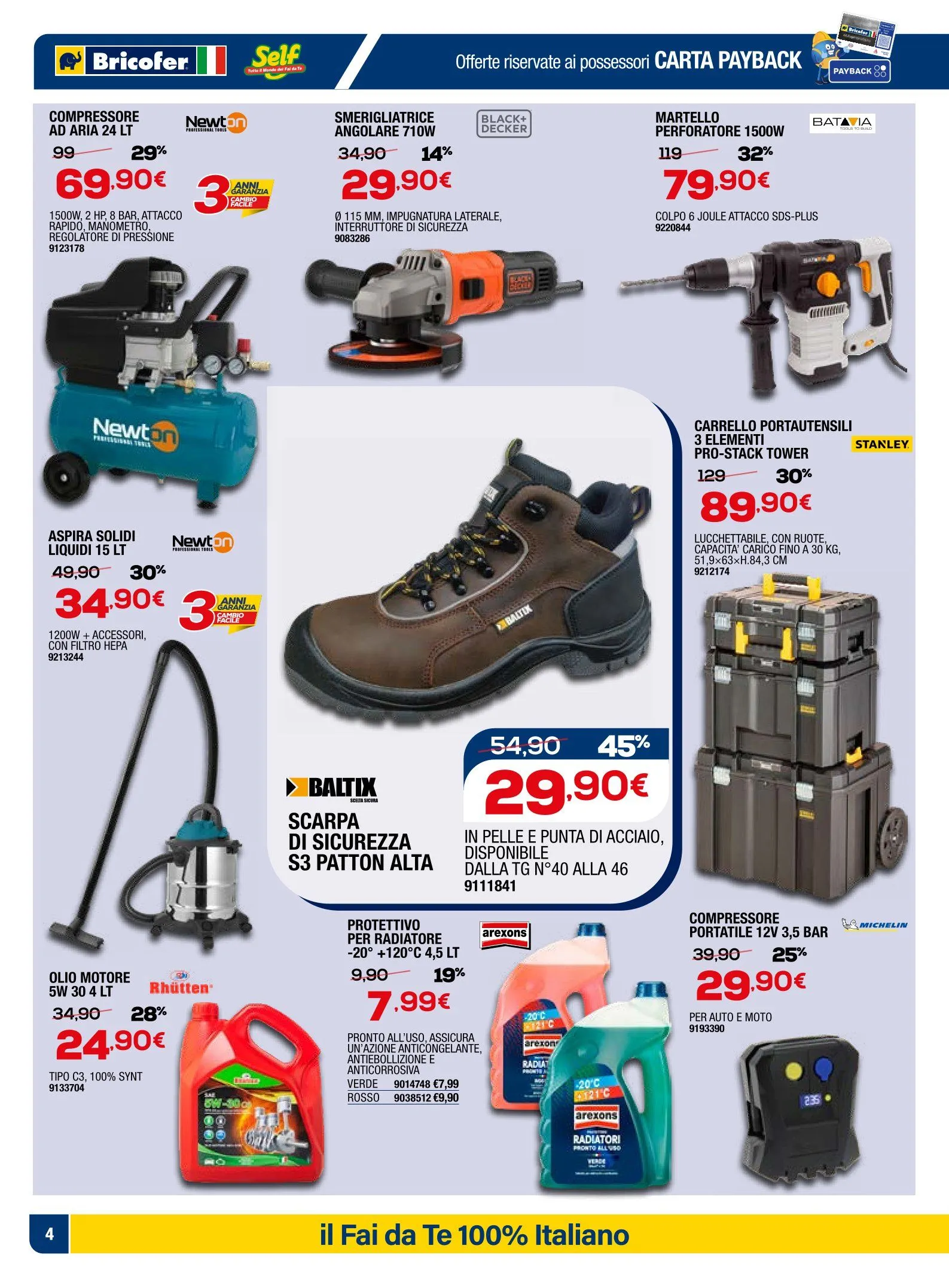 Bricofer IT  Volantino da 11 febbraio a 25 febbraio di 2026 - Pagina del volantino 4