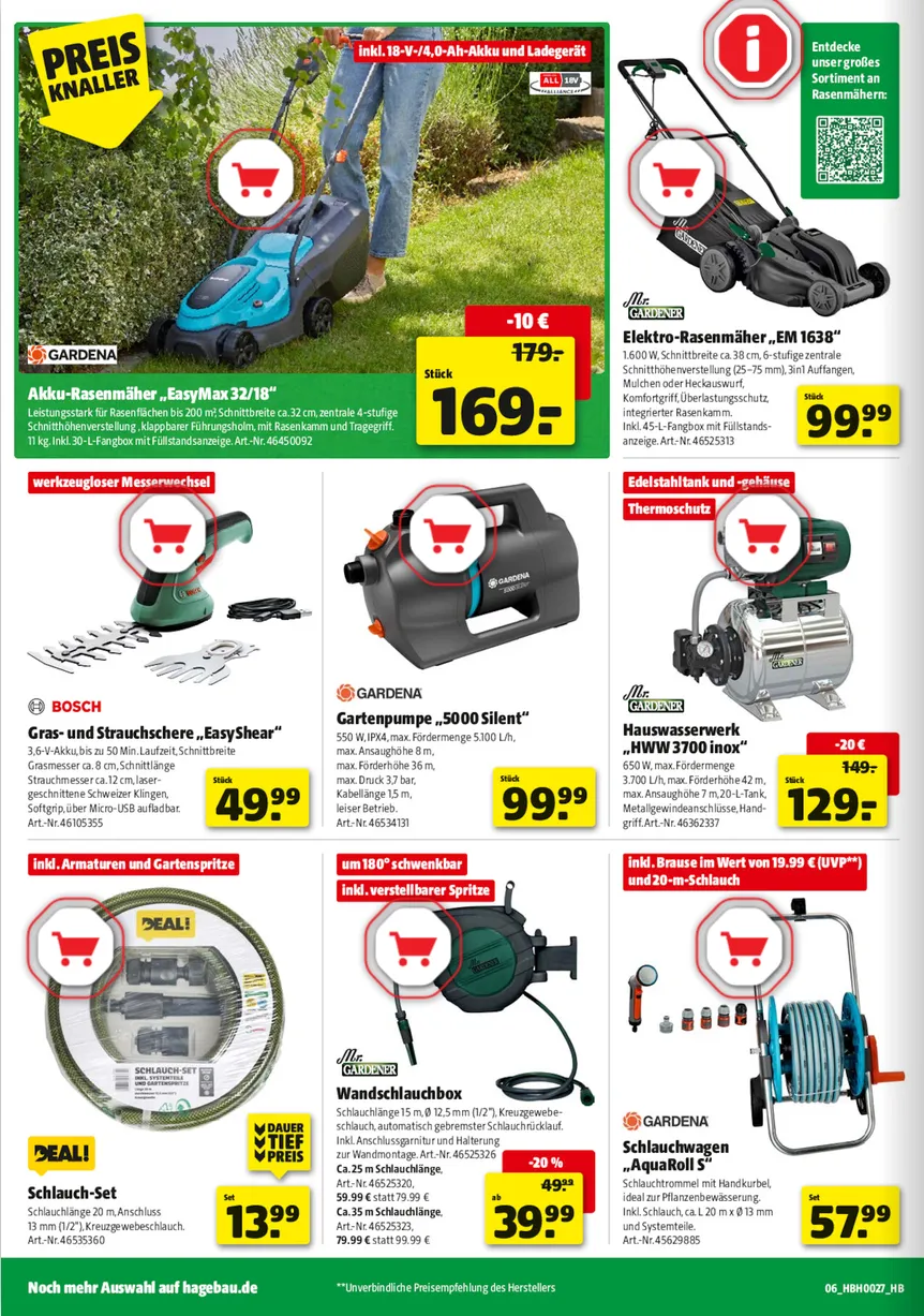 Hagebaumarkt Prospekte von 27. Juni bis 4. Juli 2026 - Prospekt seite 4