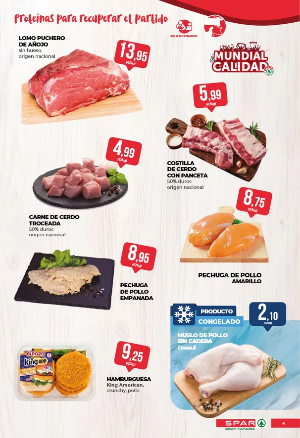 Catálogo de SPAR Gran Canaria Ofertas 12 de junio al 25 de junio 2026 - Página 4