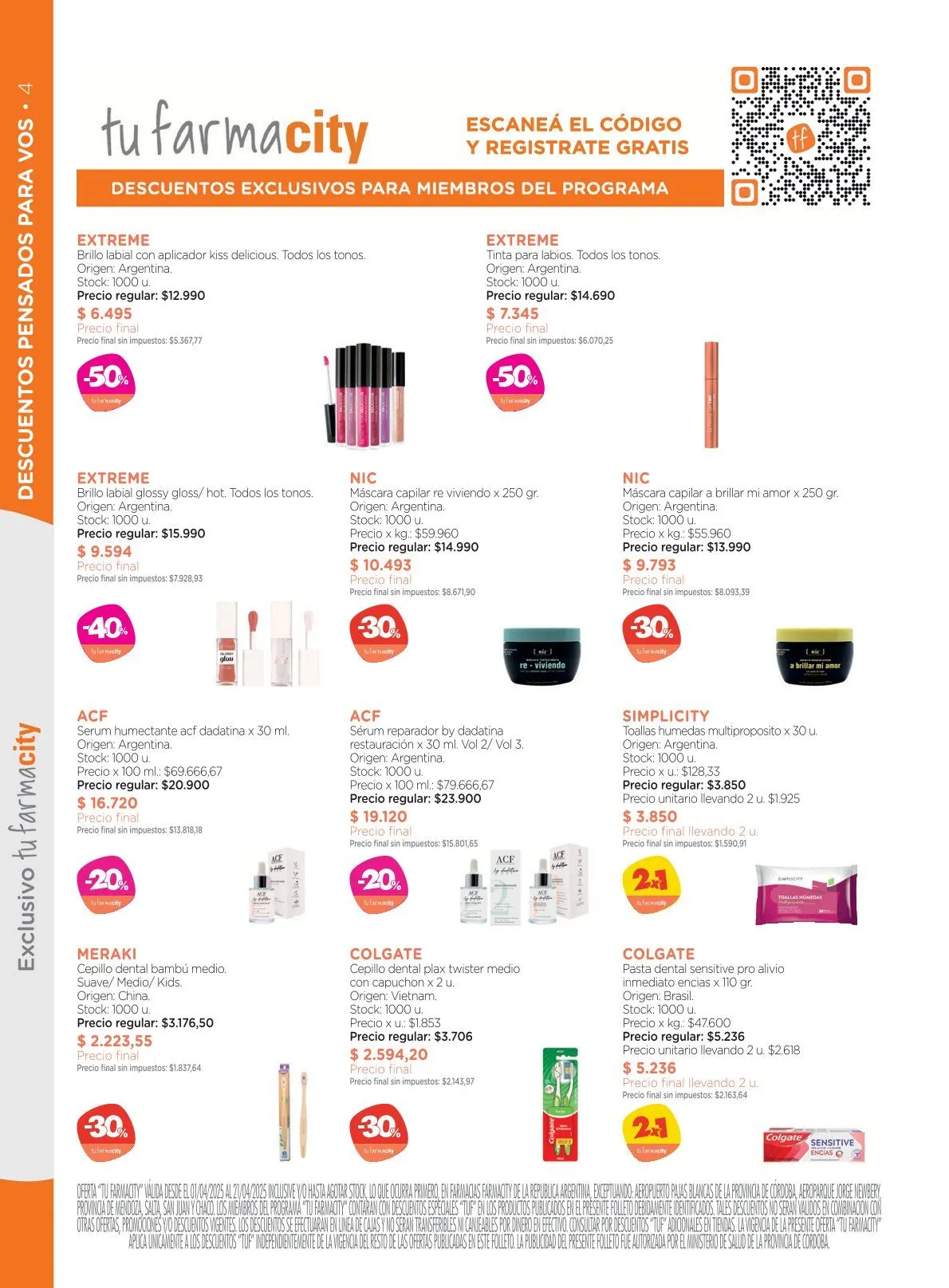 Ofertas de Farmacity Ofertas 7 de abril al 21 de abril 2025 - Página 4 del catálogo