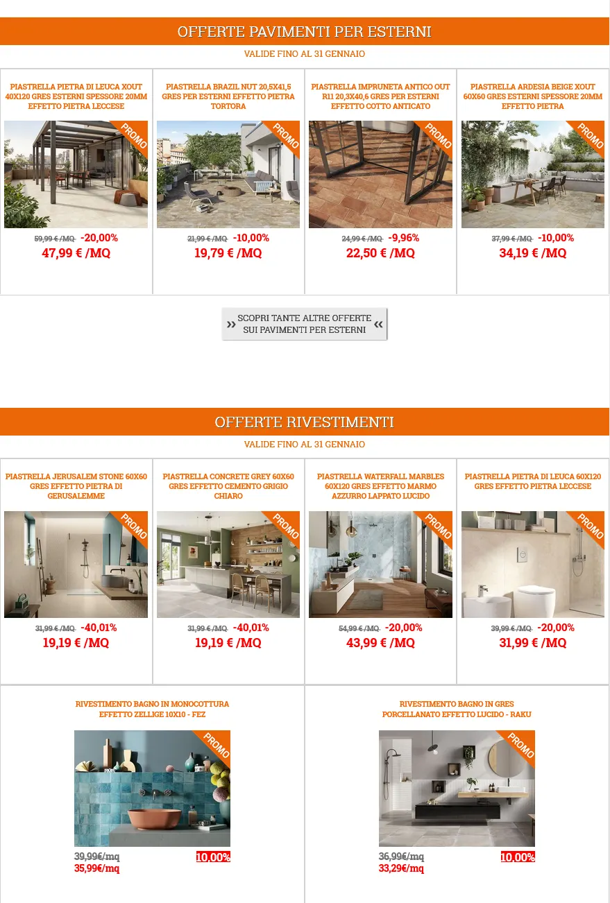 Volantini Iperceramica da 1 dicembre a 31 gennaio di 2026 - Pagina del volantino 4
