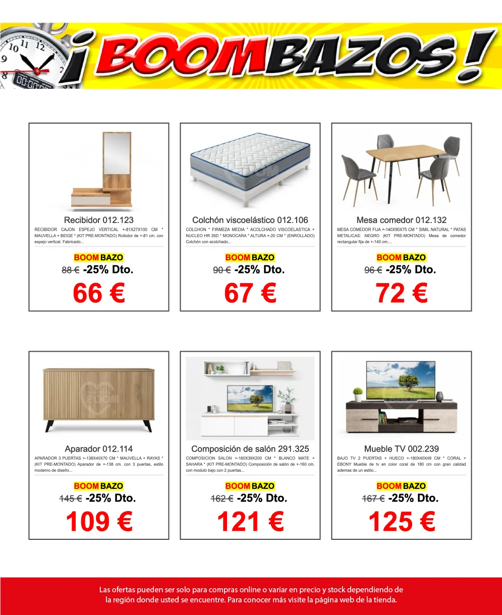 Catálogo de  Muebles BOOM Ofertas 29 de julio al 12 de agosto 2026 - Página 3