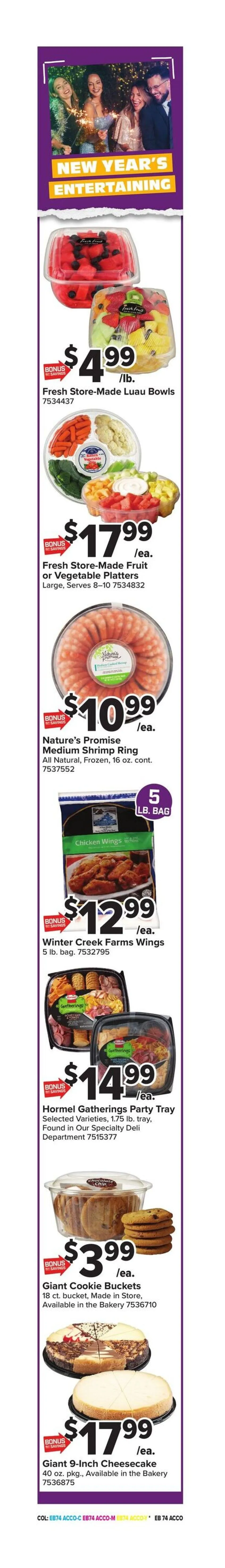 Weekly ad Giant Food Sales from December 26 to January 1 2026 - Page 4