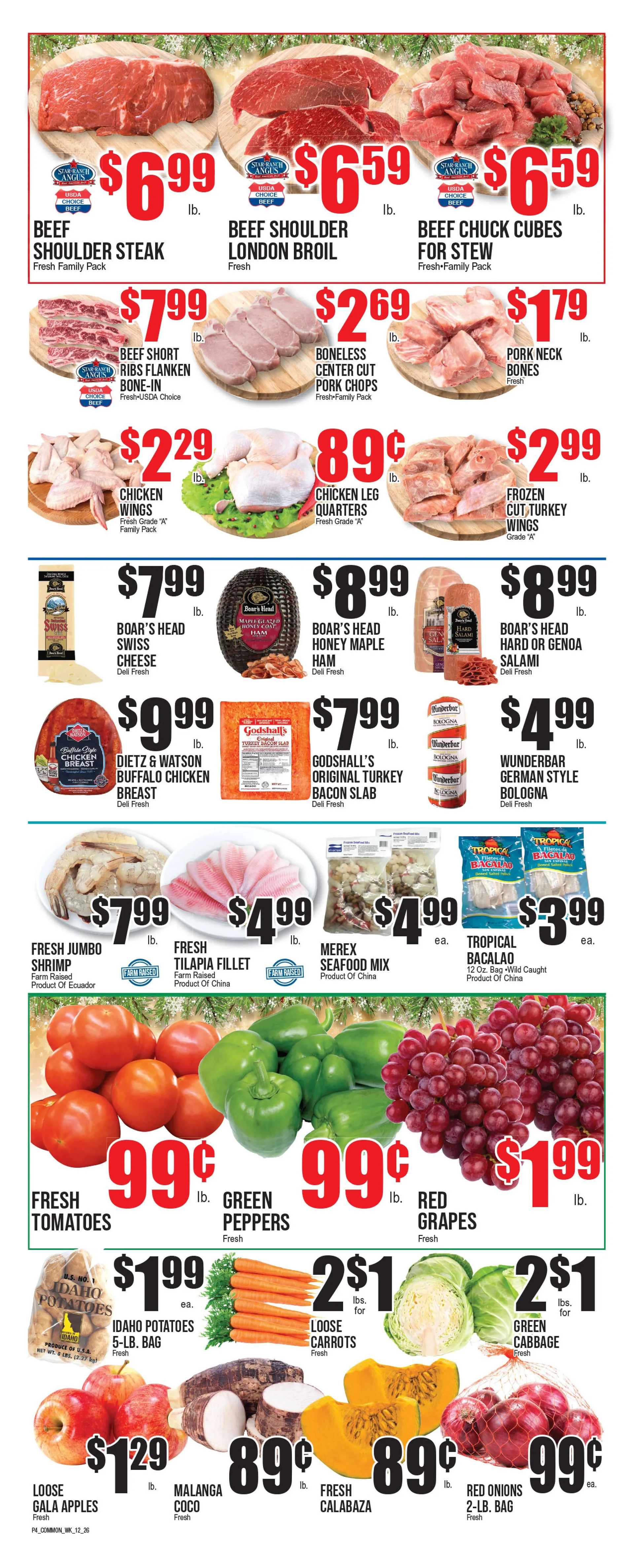 Weekly ad Extra Supermarket Sales from December 26 to January 8 2026 - Page 4