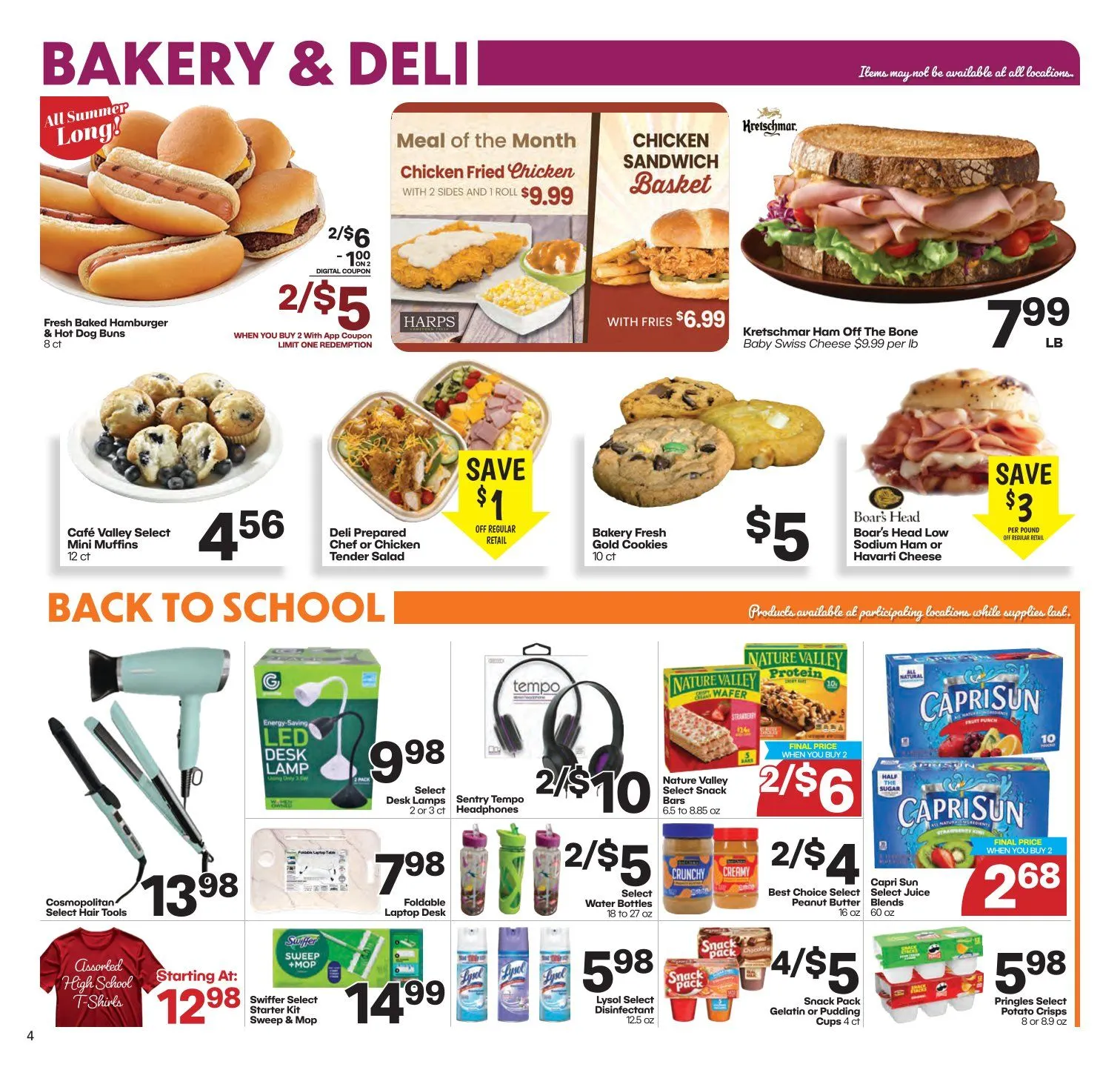 Weekly ad Harps Foods Sales from July 30 to August 5 2025 - Page 4