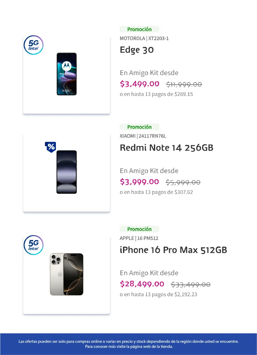Catálogo de Telcel Ofertas 9 de enero al 31 de enero 2026 - Pagina 3