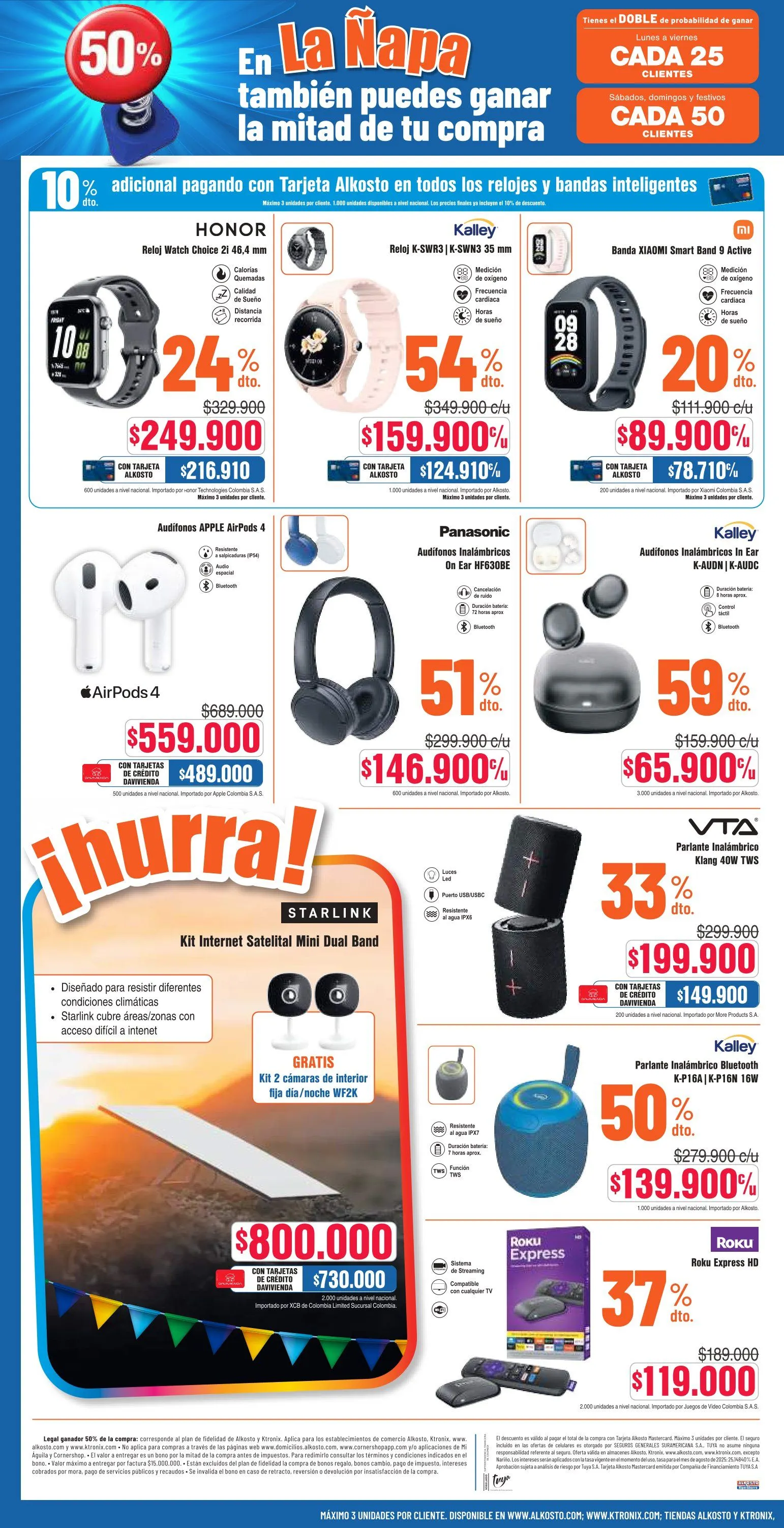 Catalogo de Alkosto Ofertas 30 de agosto al 5 de septiembre 2025 - Pag 4