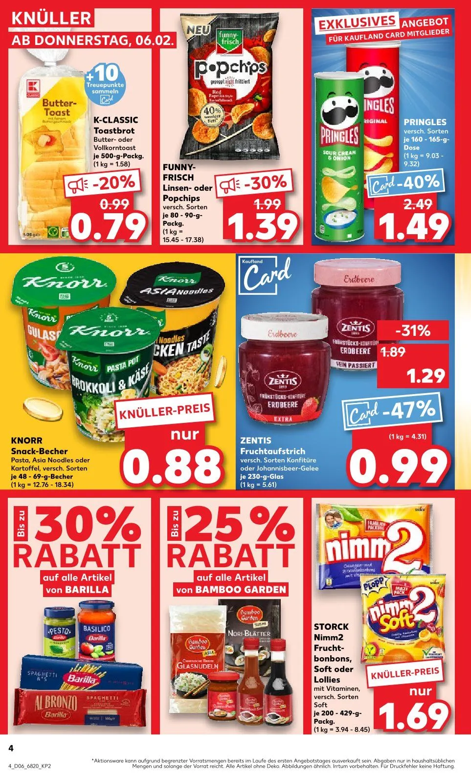 Kaufland Prospekt von 6. Februar bis 12. Februar 2025 - Prospekt seite 4