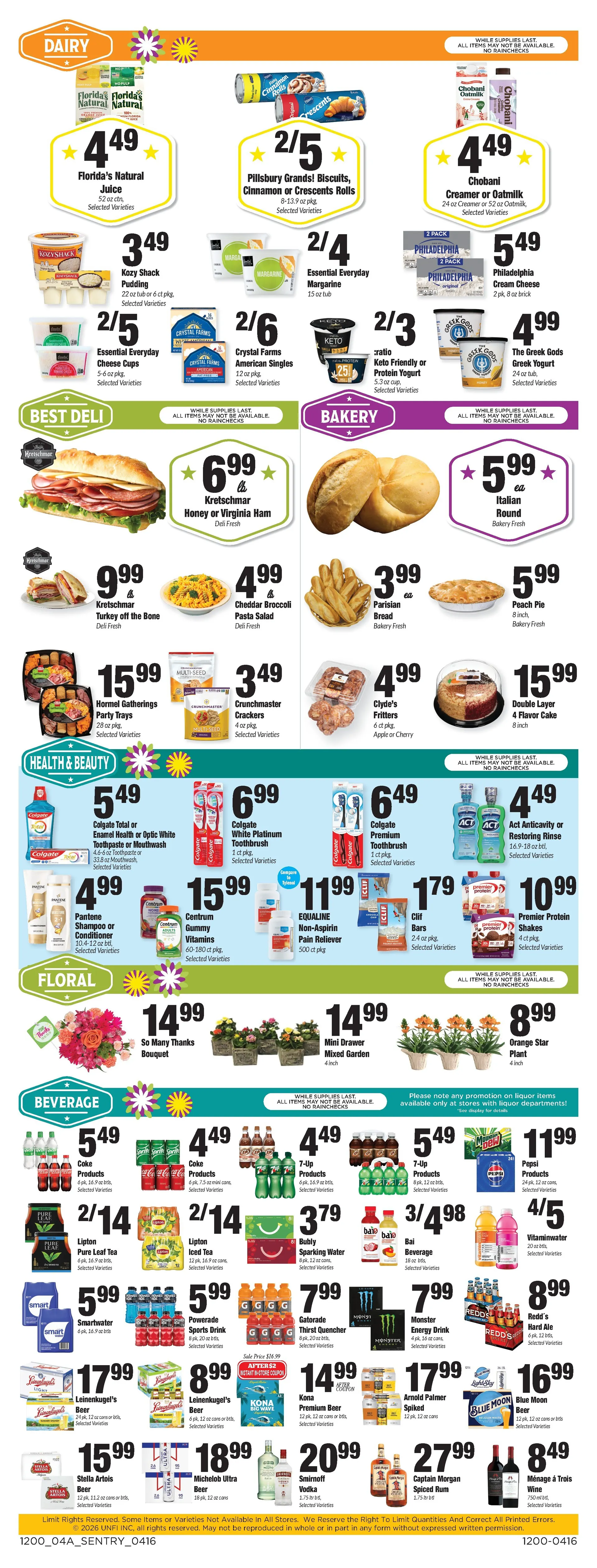 Weekly ad Sentry Foods Sales from April 16 to April 22 2026 - Page 4