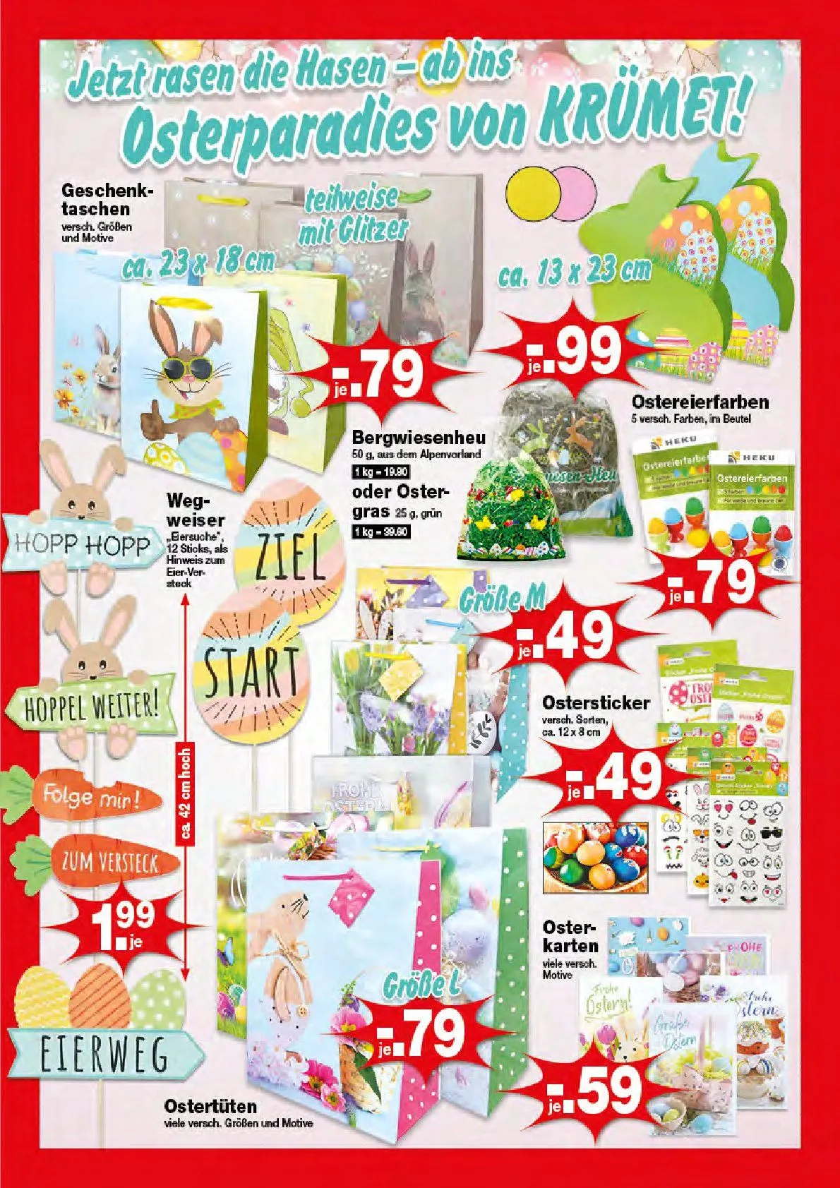 Krümet Sonderposten Prospekte von 9. März bis 14. März 2026 - Prospekt seite 4