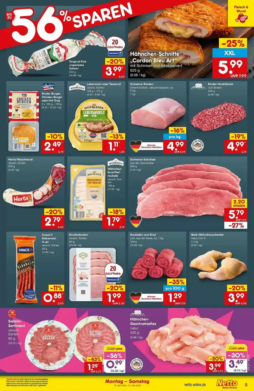Netto Marken-Discount folders van 18 mei tot 24 mei 2026 - Folder pagina 4